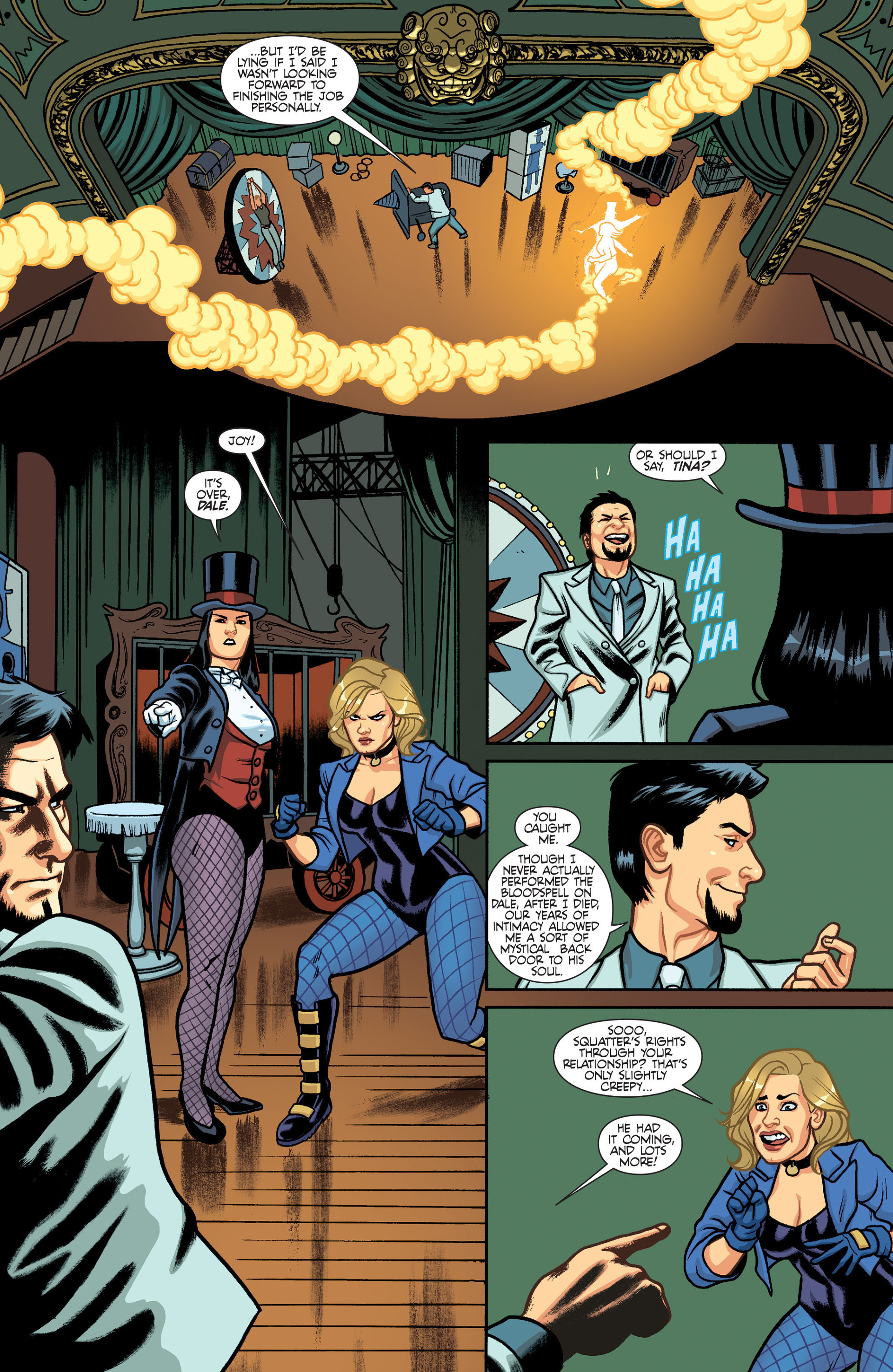Read online Black Canary and Zatanna: Bloodspell comic -  Issue # Full - 83