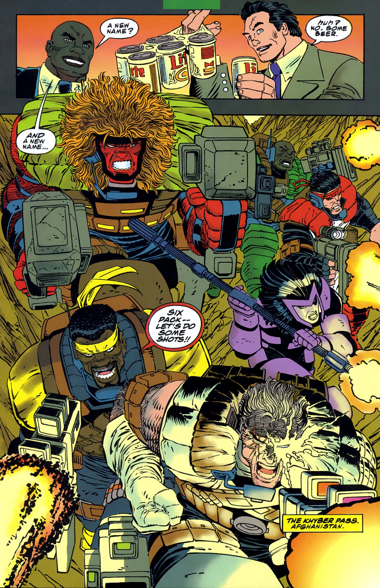 Read online Cable - Blood and Metal comic -  Issue #1 - 28