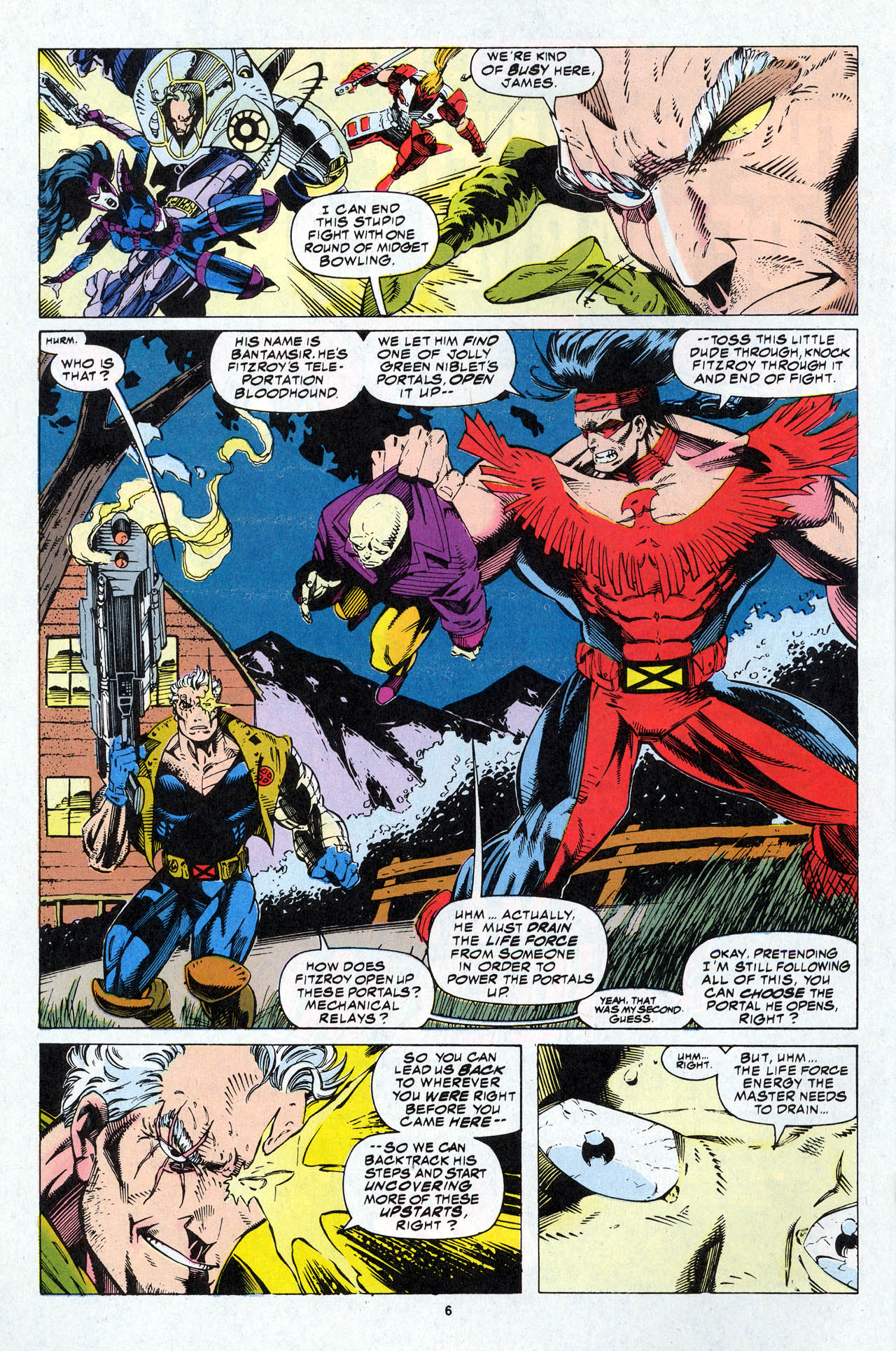 Read online X-Force (1991) comic -  Issue #33 - 7