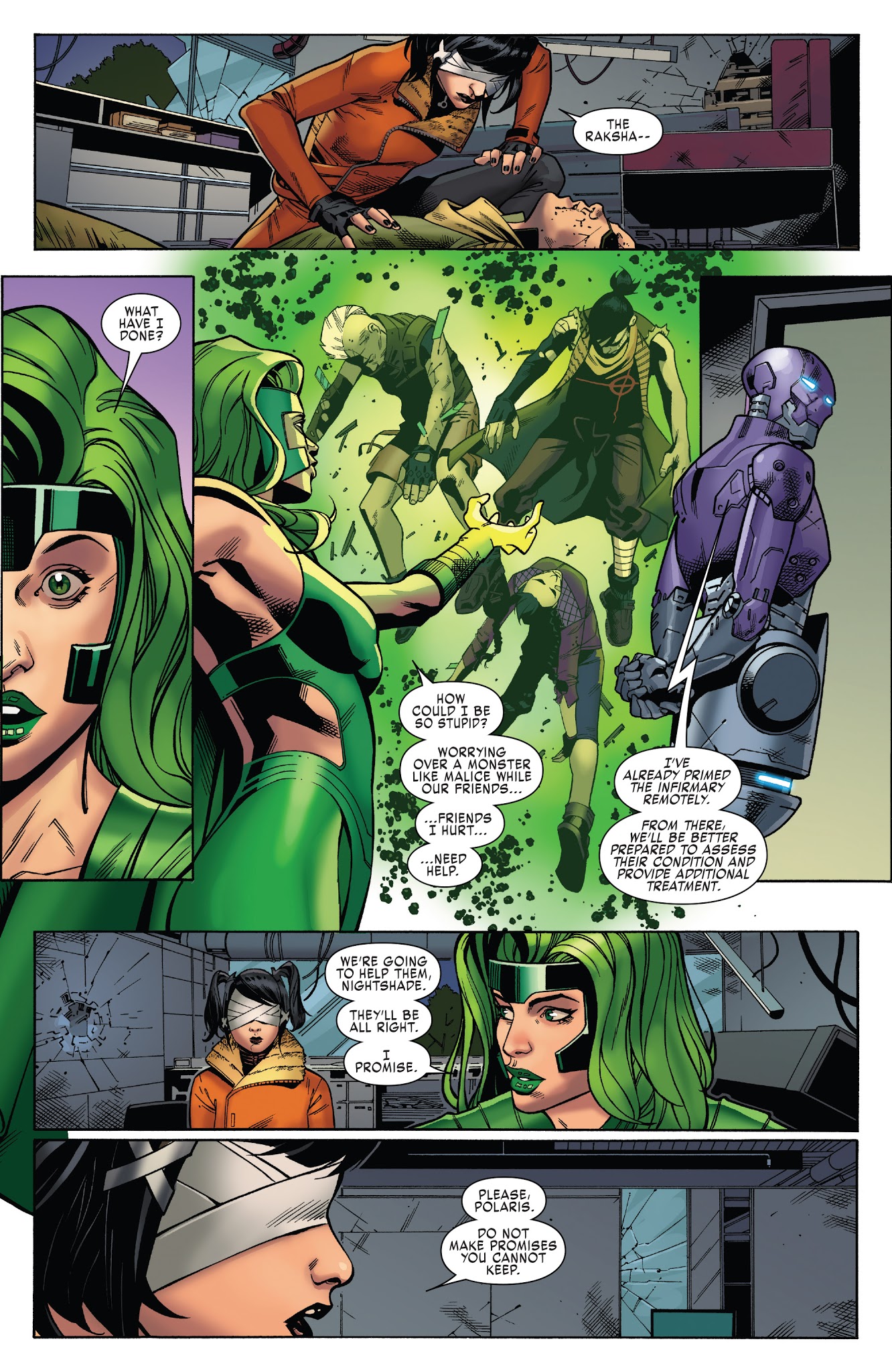 Read online X-Men: Blue comic -  Issue #25 - 4
