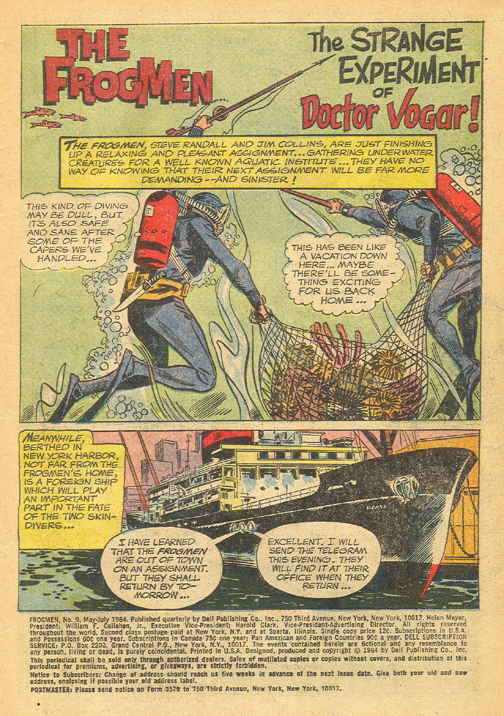 Read online The Frogmen comic -  Issue #9 - 3