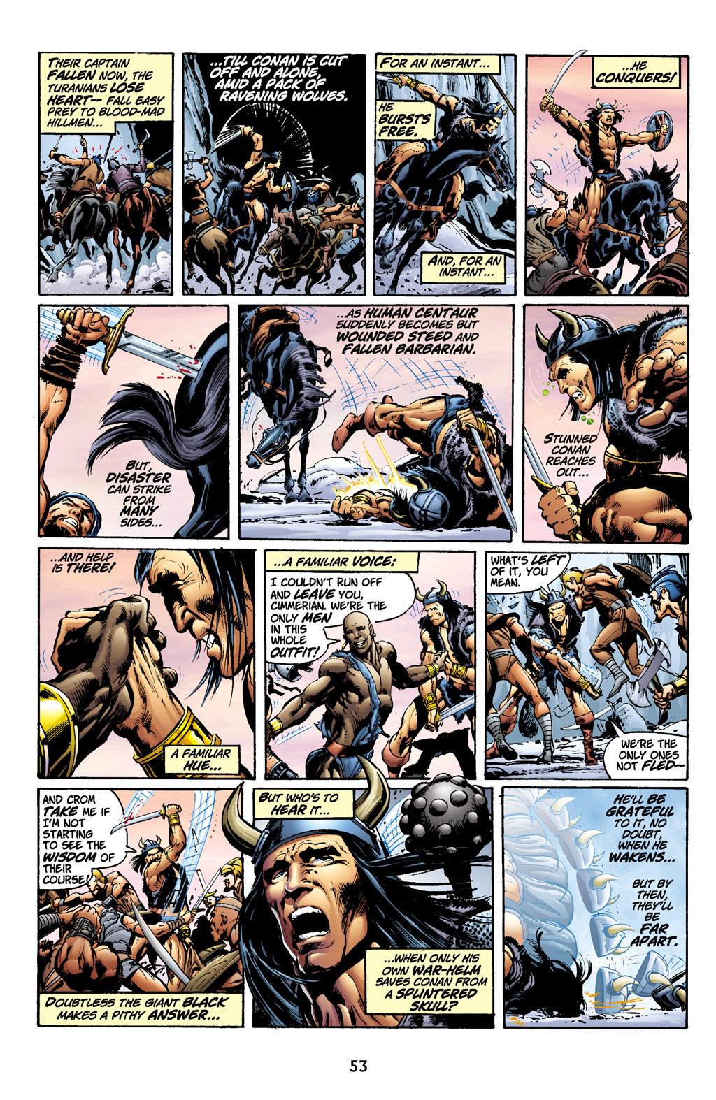 Read online The Chronicles of Conan comic -  Issue # TPB 6 (Part 1) - 52