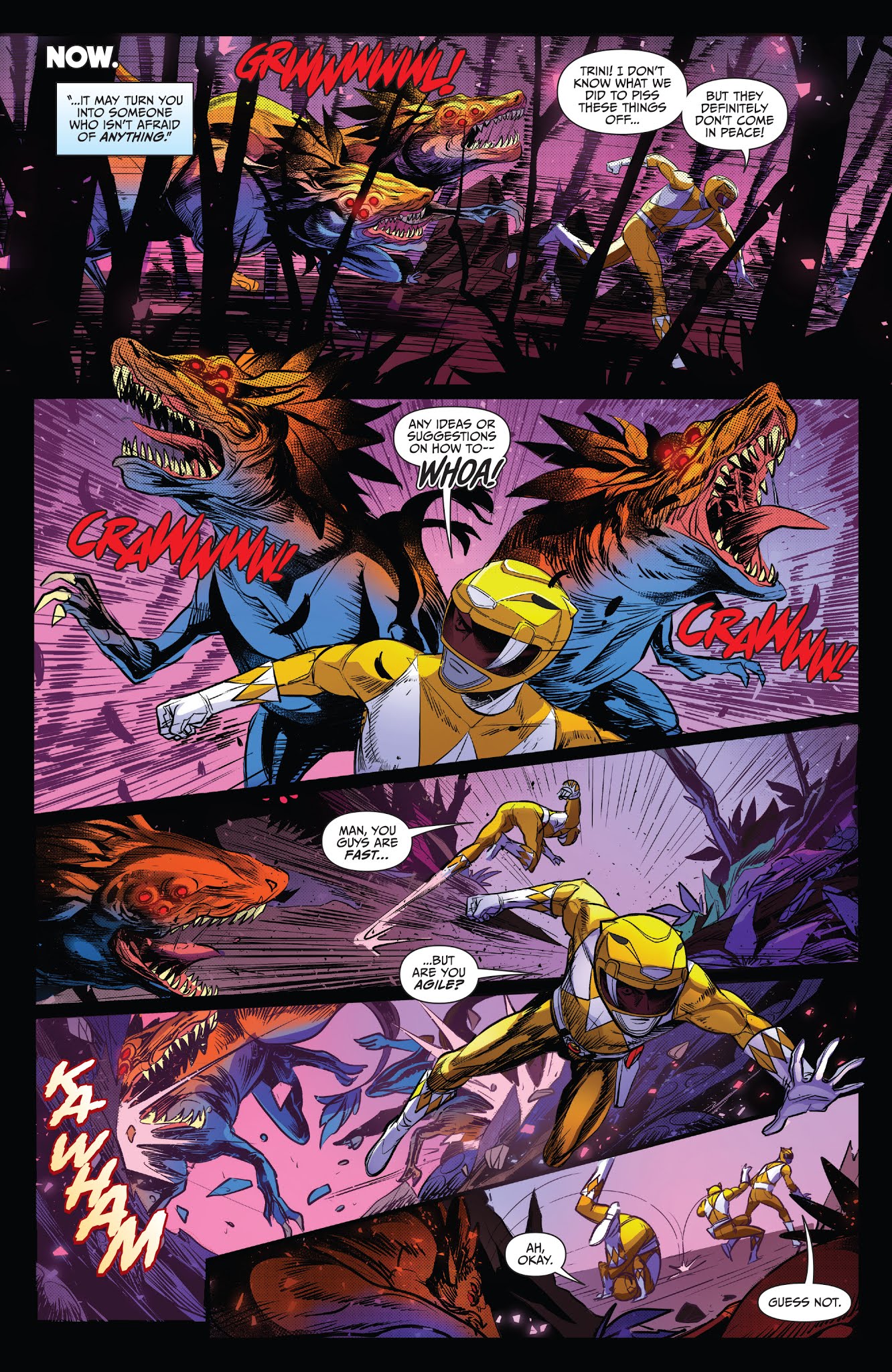 Read online Saban's Go Go Power Rangers comic -  Issue #14 - 6