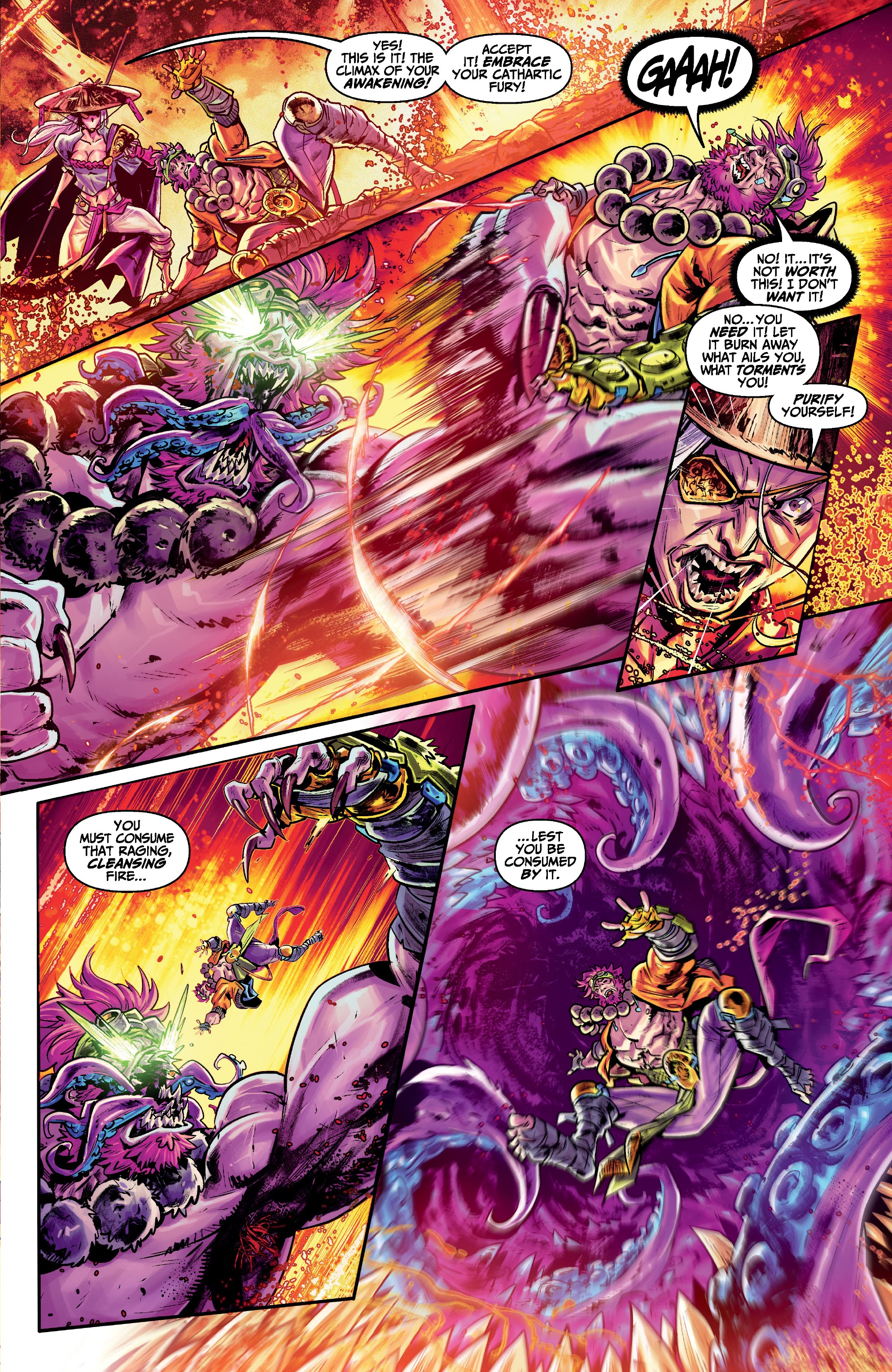 Read online No One Left To Fight II comic -  Issue #3 - 19