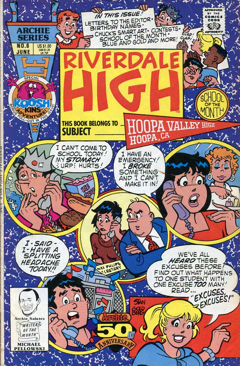 Read online Riverdale High comic -  Issue #6 - 1
