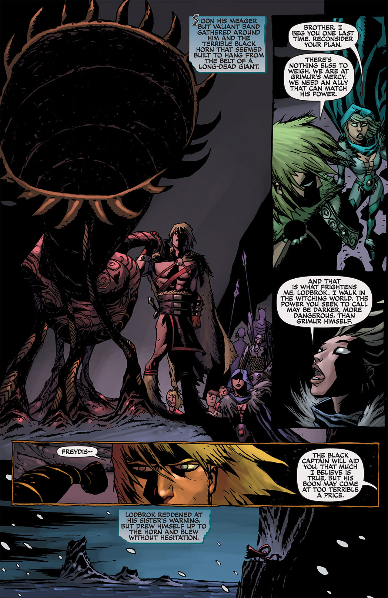 Read online The Darkness: Lodbrok's Hand comic -  Issue # Full - 6