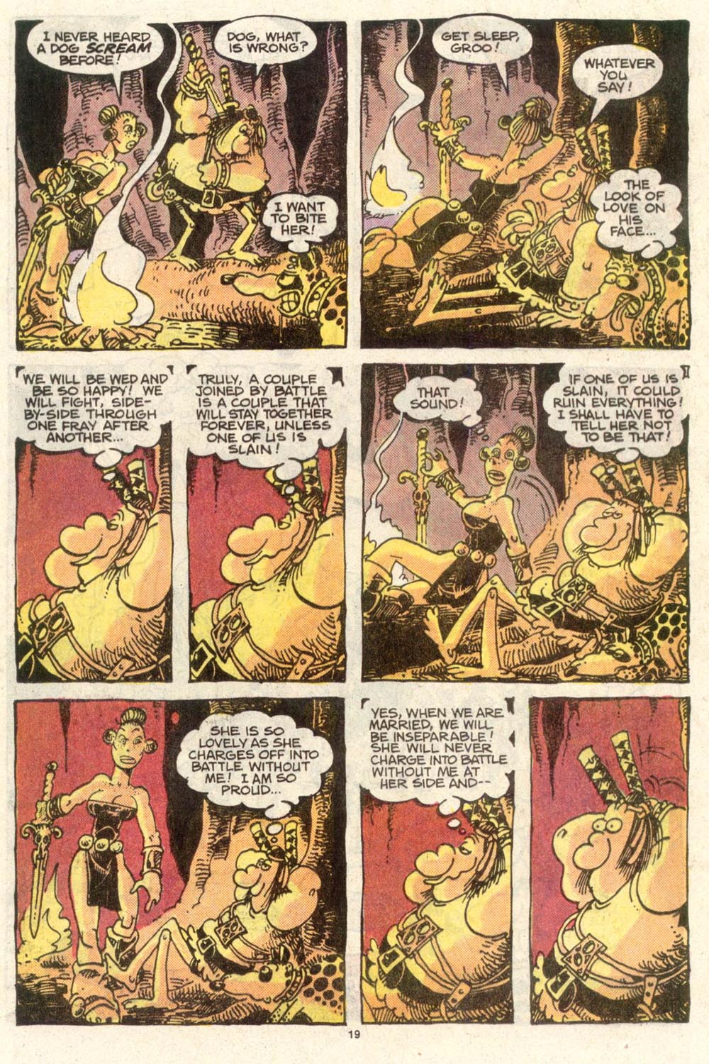 Read online Sergio Aragonés Groo the Wanderer comic -  Issue #50 - 19