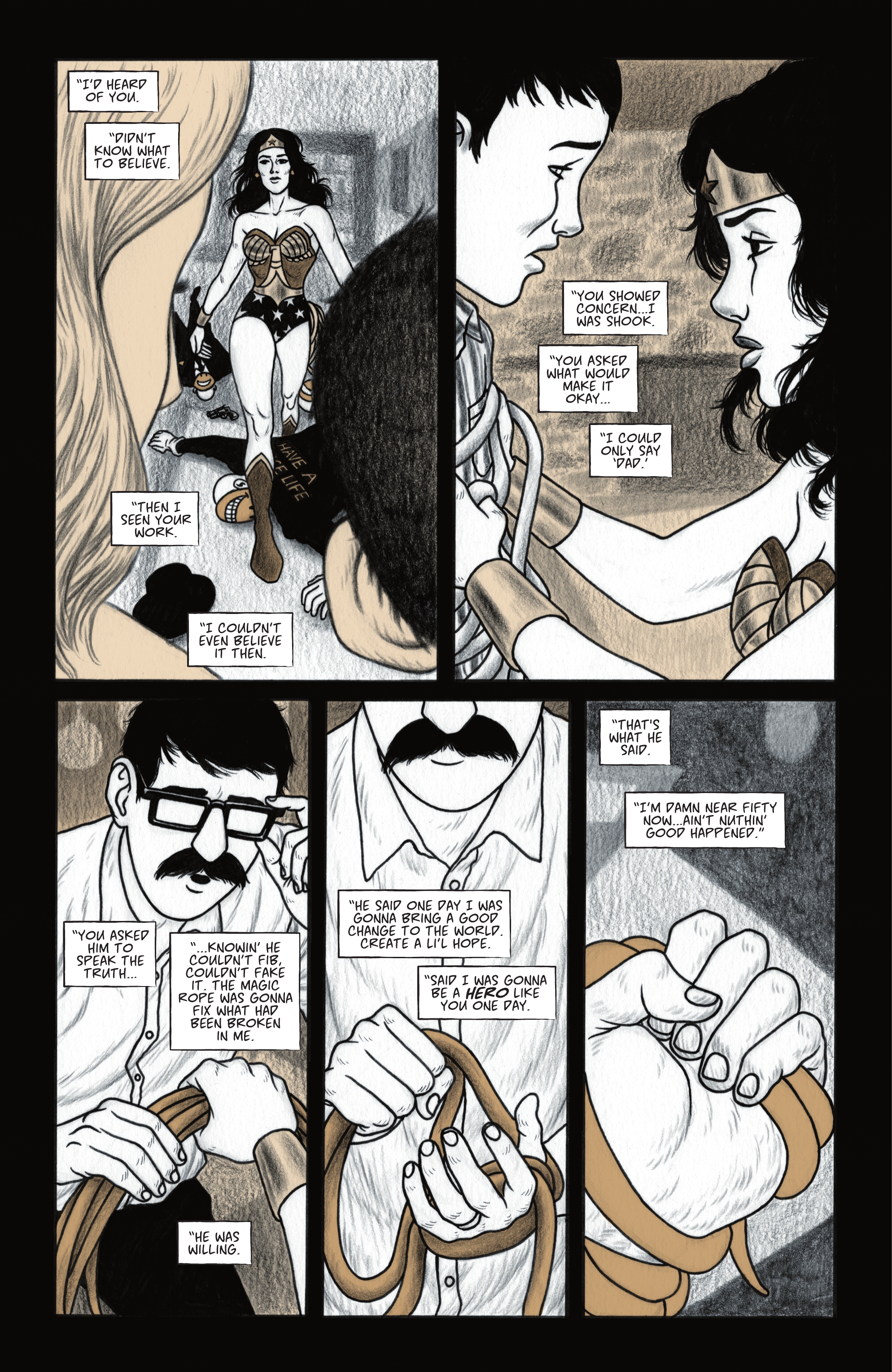 Read online Wonder Woman Black & Gold comic -  Issue #6 - 22