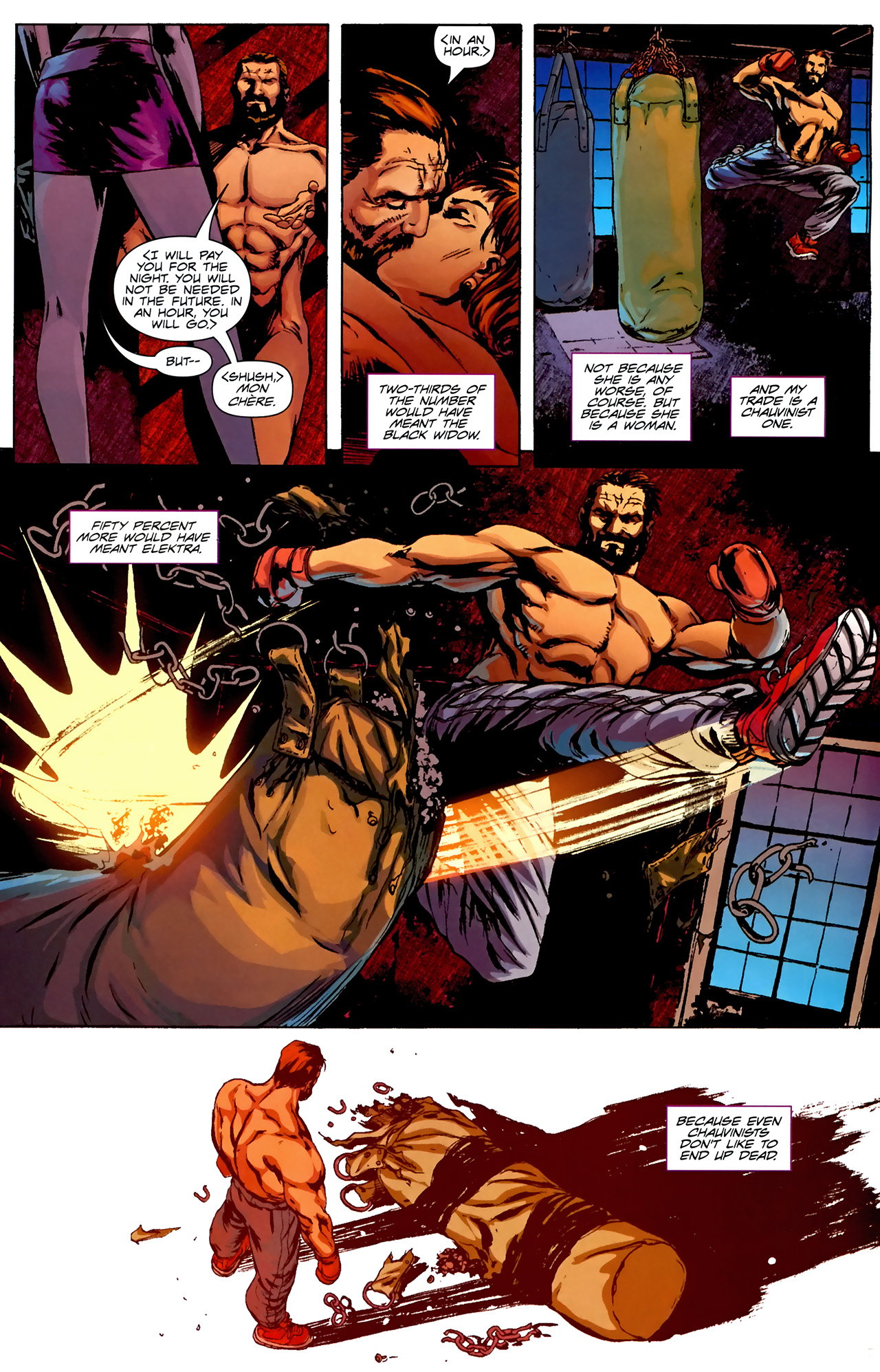 Read online Captain America And Batroc comic -  Issue # Full - 4