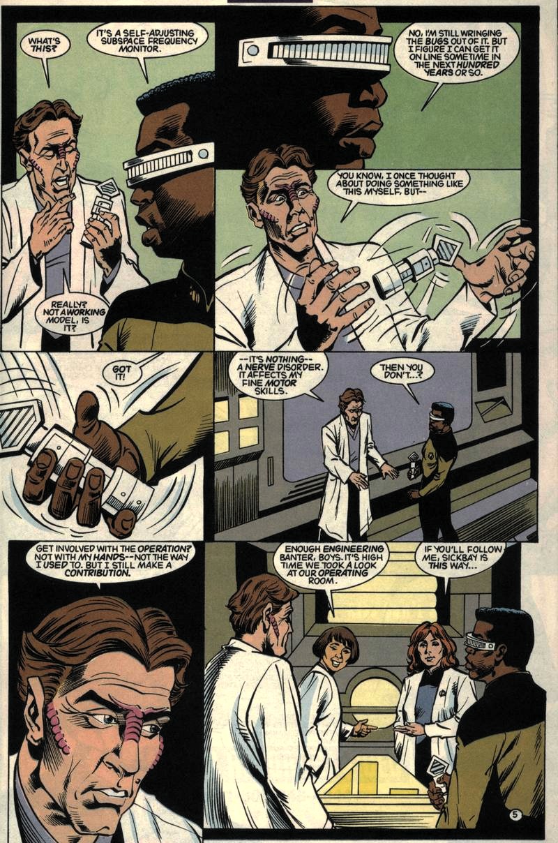 Read online Star Trek: The Next Generation (1989) comic -  Issue #45 - 6