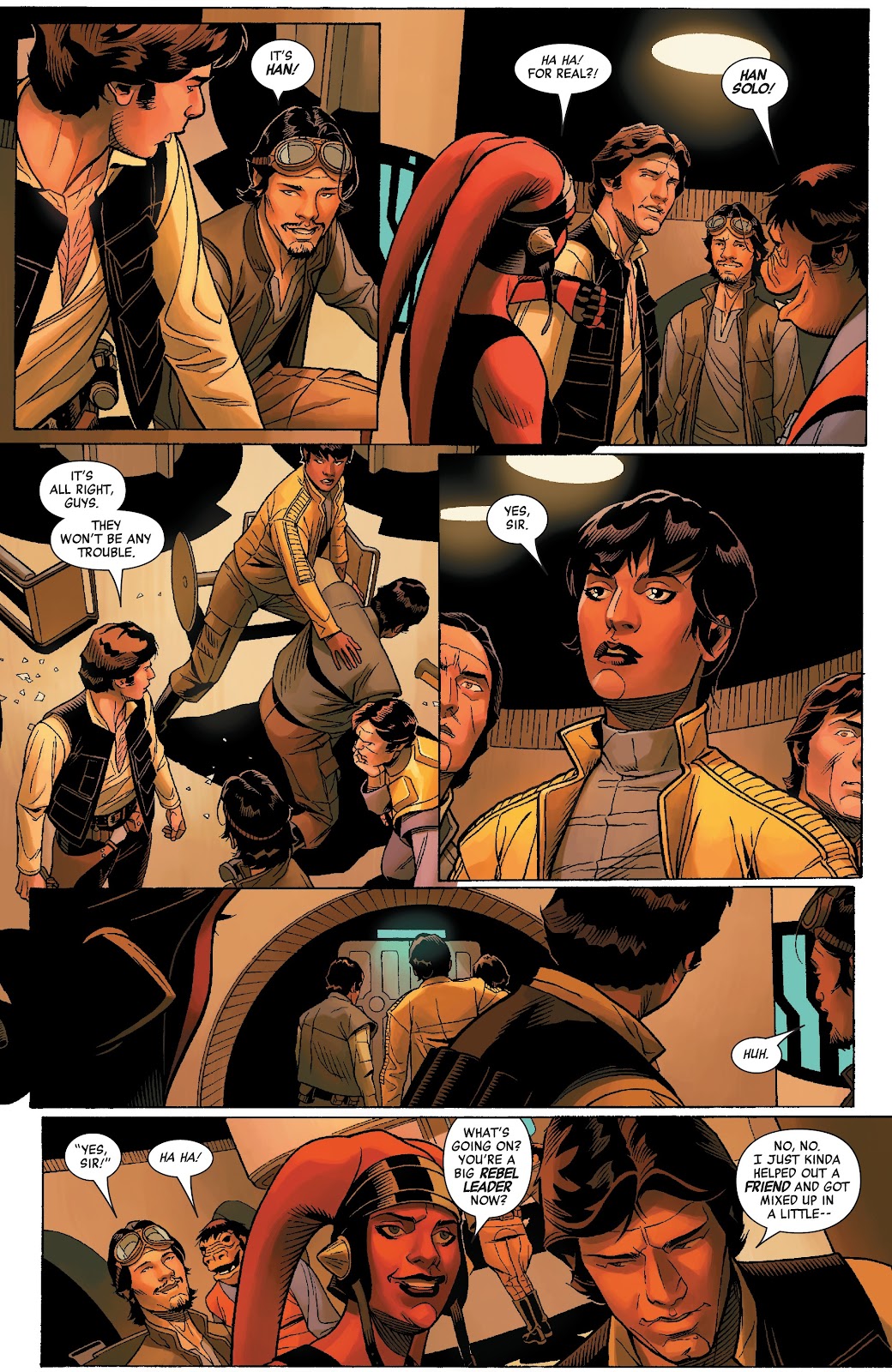 Star Wars: Age Of Rebellion (2019) issue Han Solo - Page 9