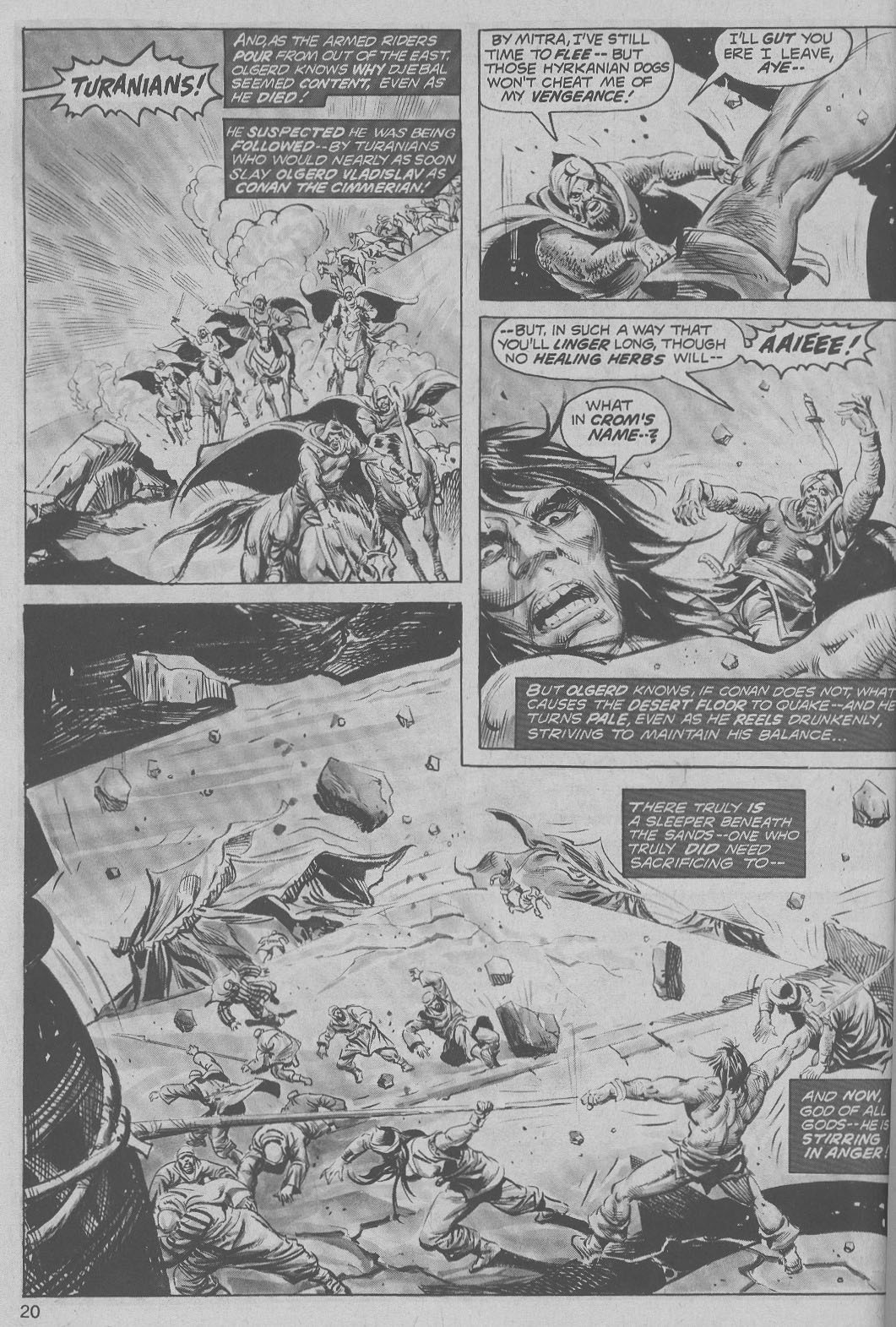 Read online The Savage Sword Of Conan comic -  Issue #6 - 20