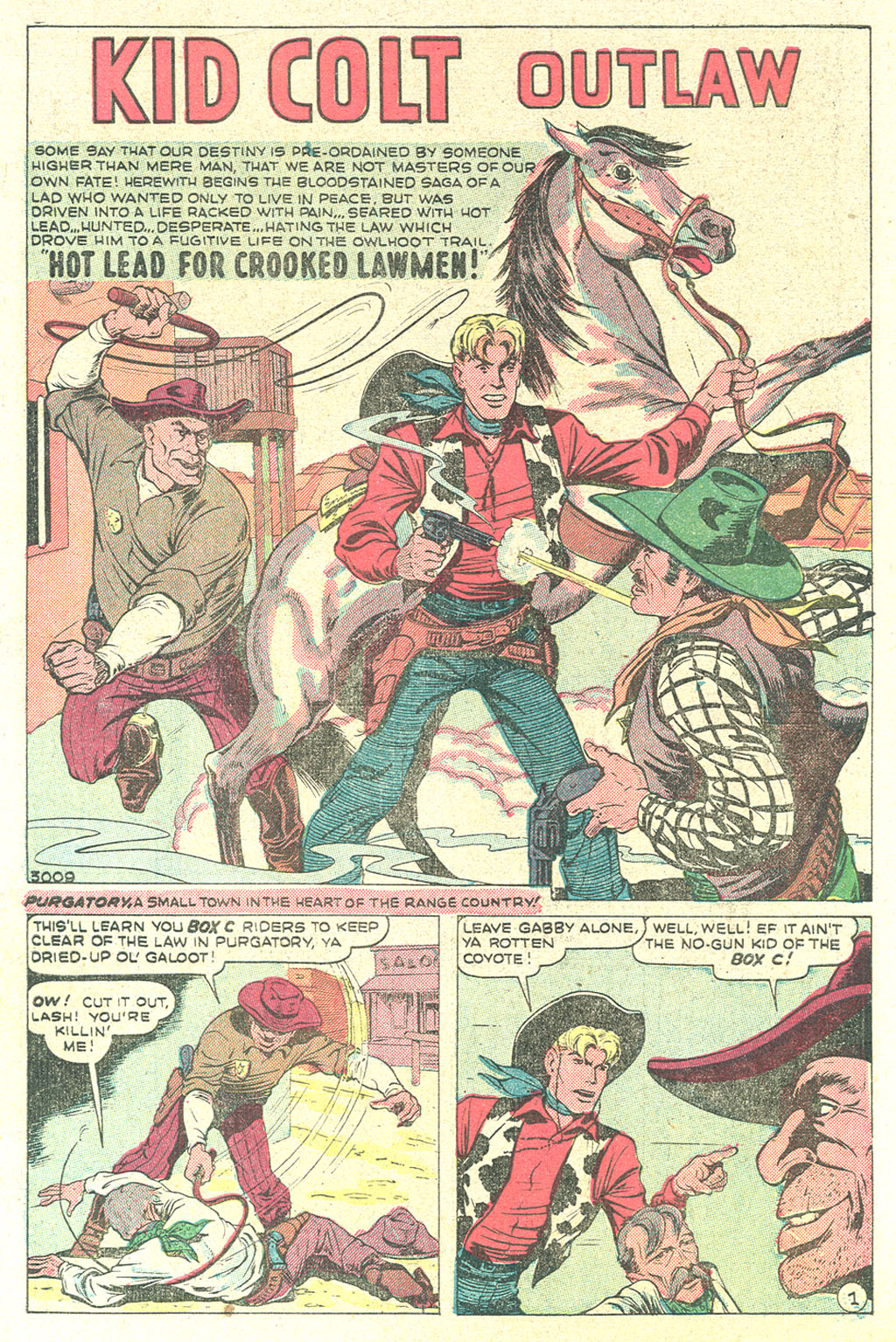 Read online Kid Colt Outlaw comic -  Issue #1 - 3