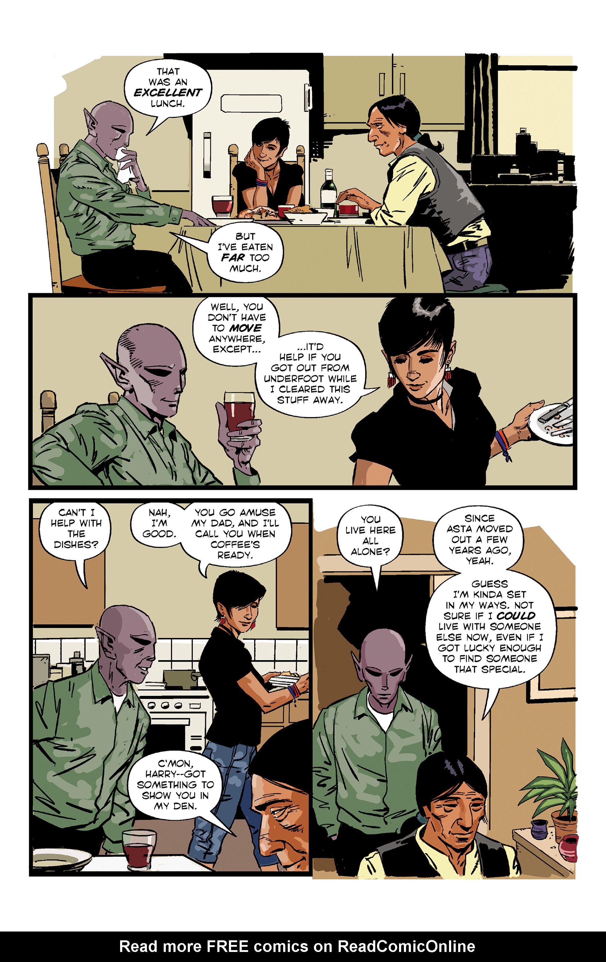 Read online Resident Alien: The Man With No Name comic -  Issue #2 - 22