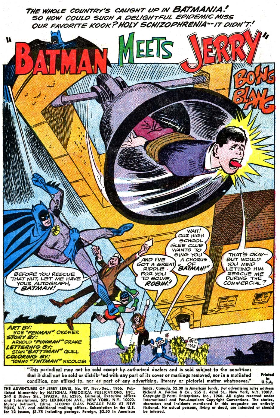 Read online The Adventures of Jerry Lewis comic -  Issue #97 - 3