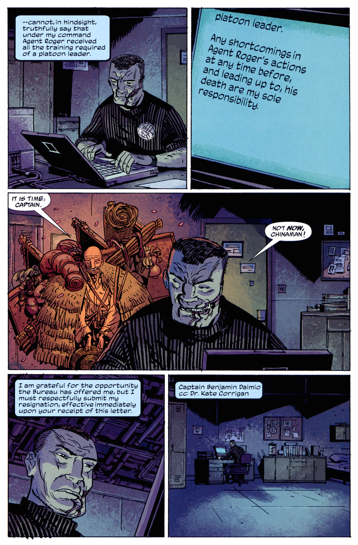 Read online B.P.R.D.: The Black Flame comic -  Issue #4 - 11