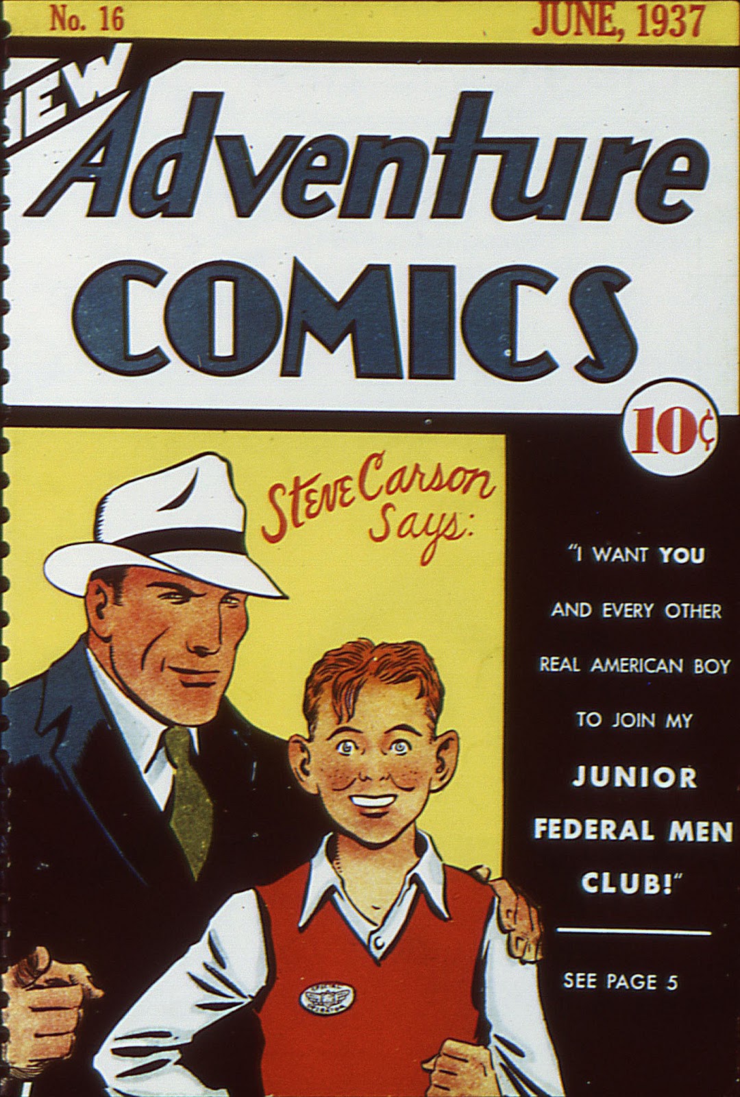 Adventure Comics (1938) issue 16 - Page 1