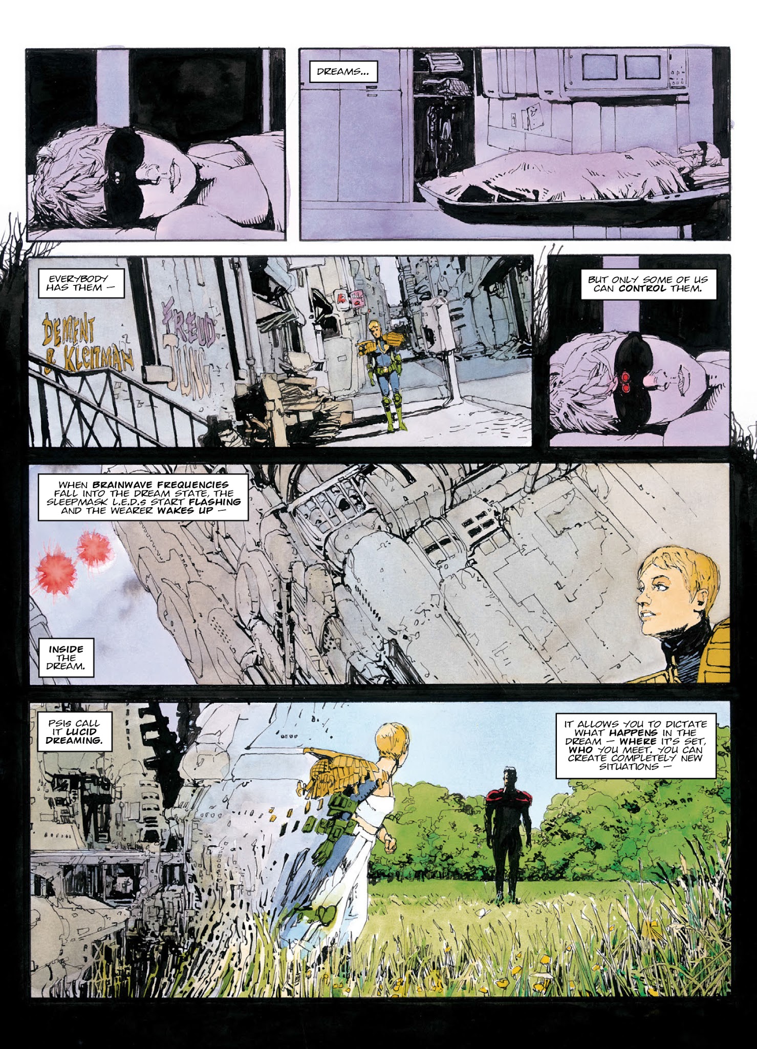 Read online Judge Anderson: The Psi Files comic -  Issue # TPB 5 - 6