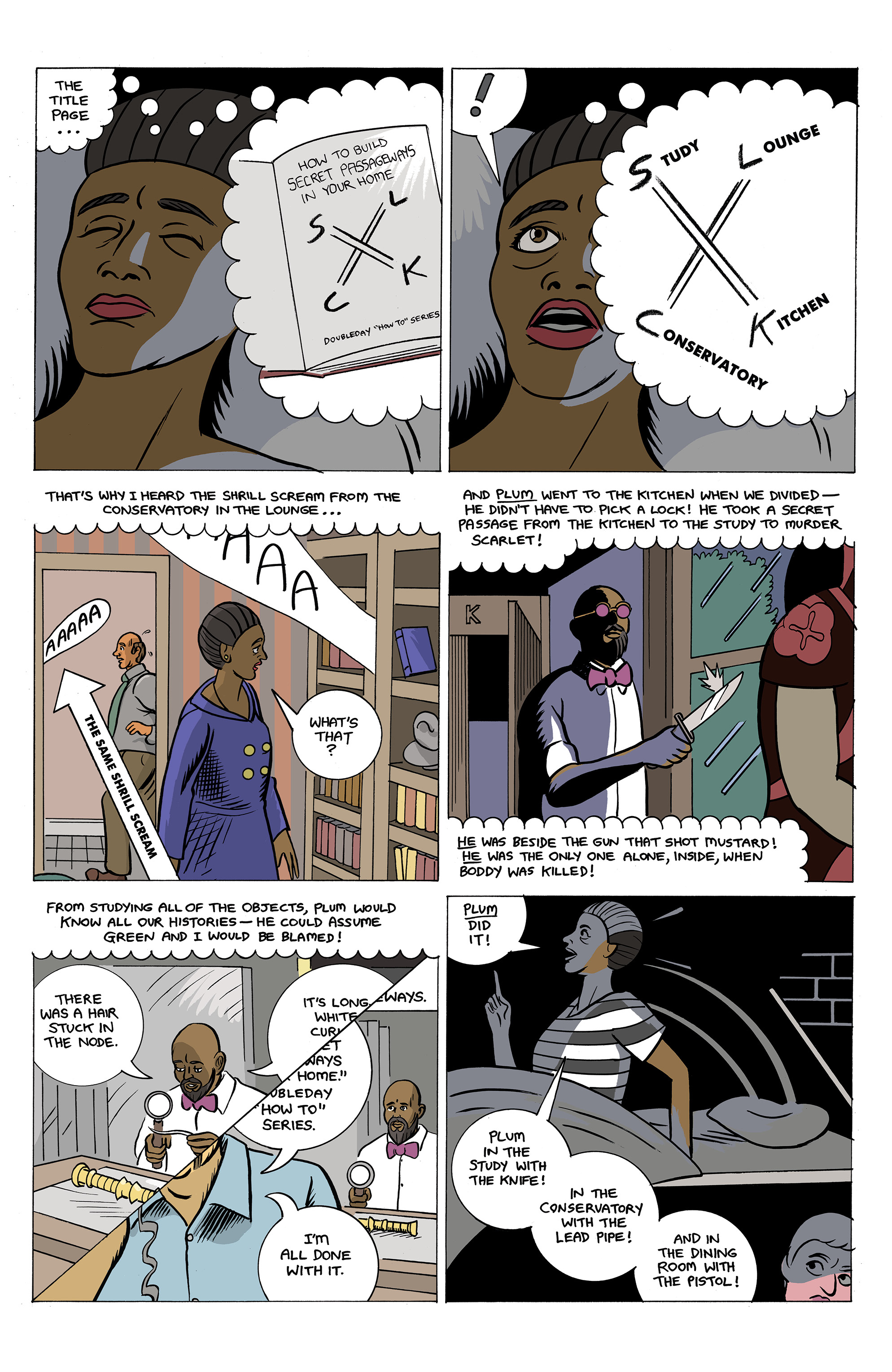 Read online Clue: Candlestick comic -  Issue #3 - 20
