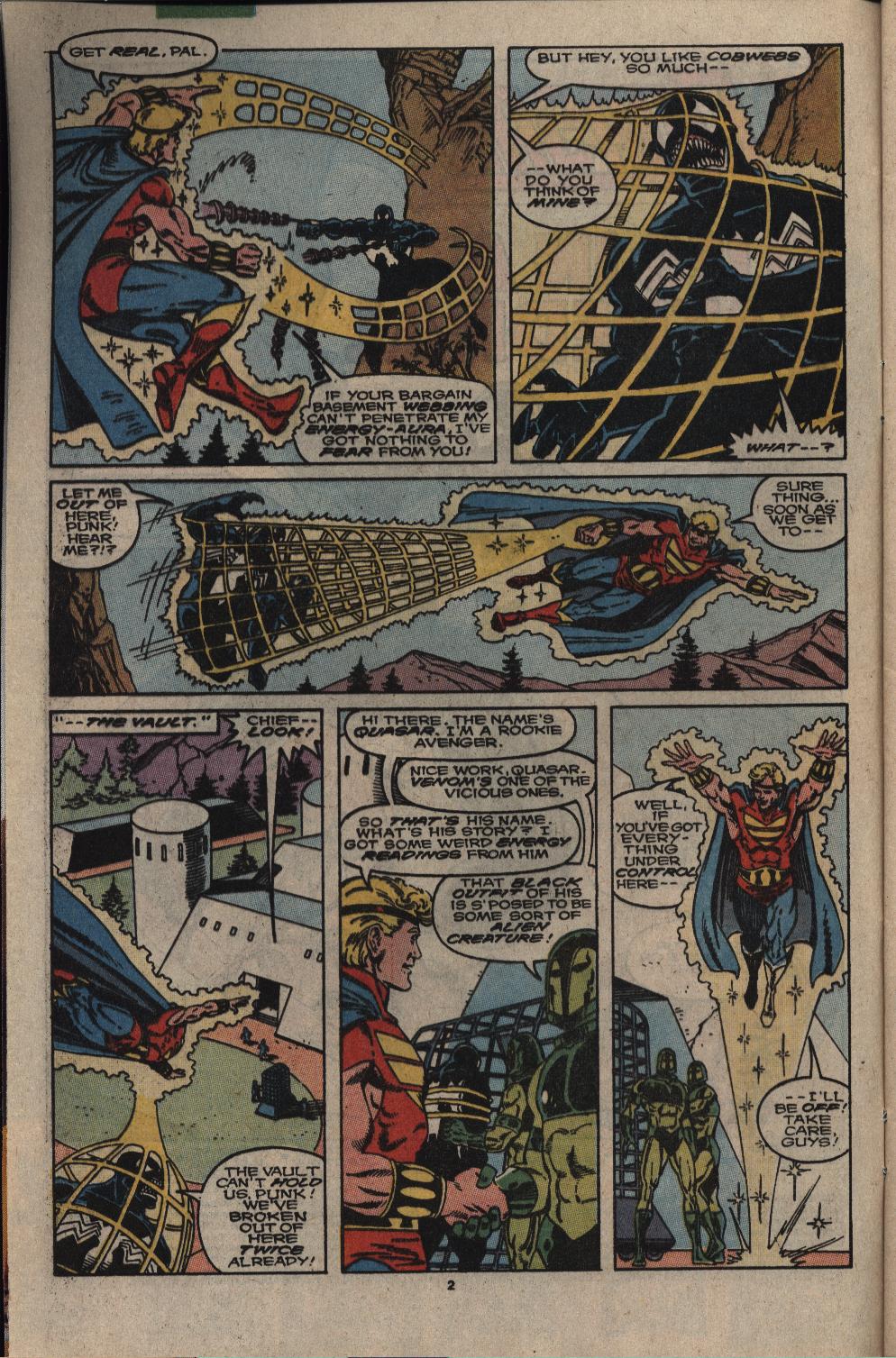 Read online Quasar comic -  Issue #6 - 3