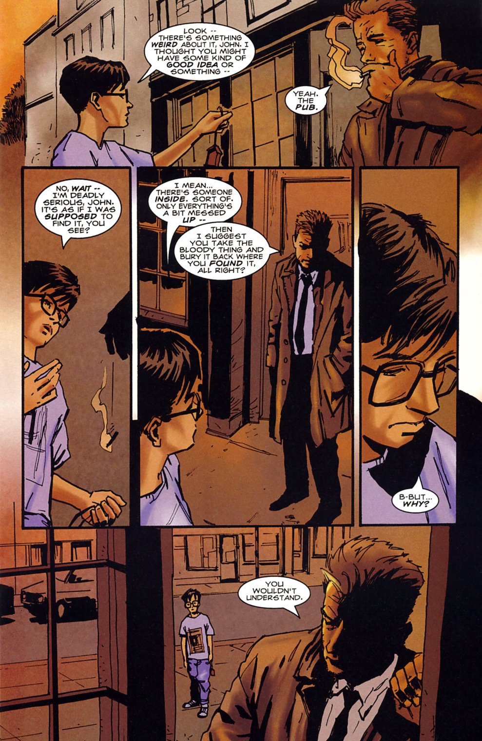 Read online Hellblazer/The Books of Magic comic -  Issue #1 - 20