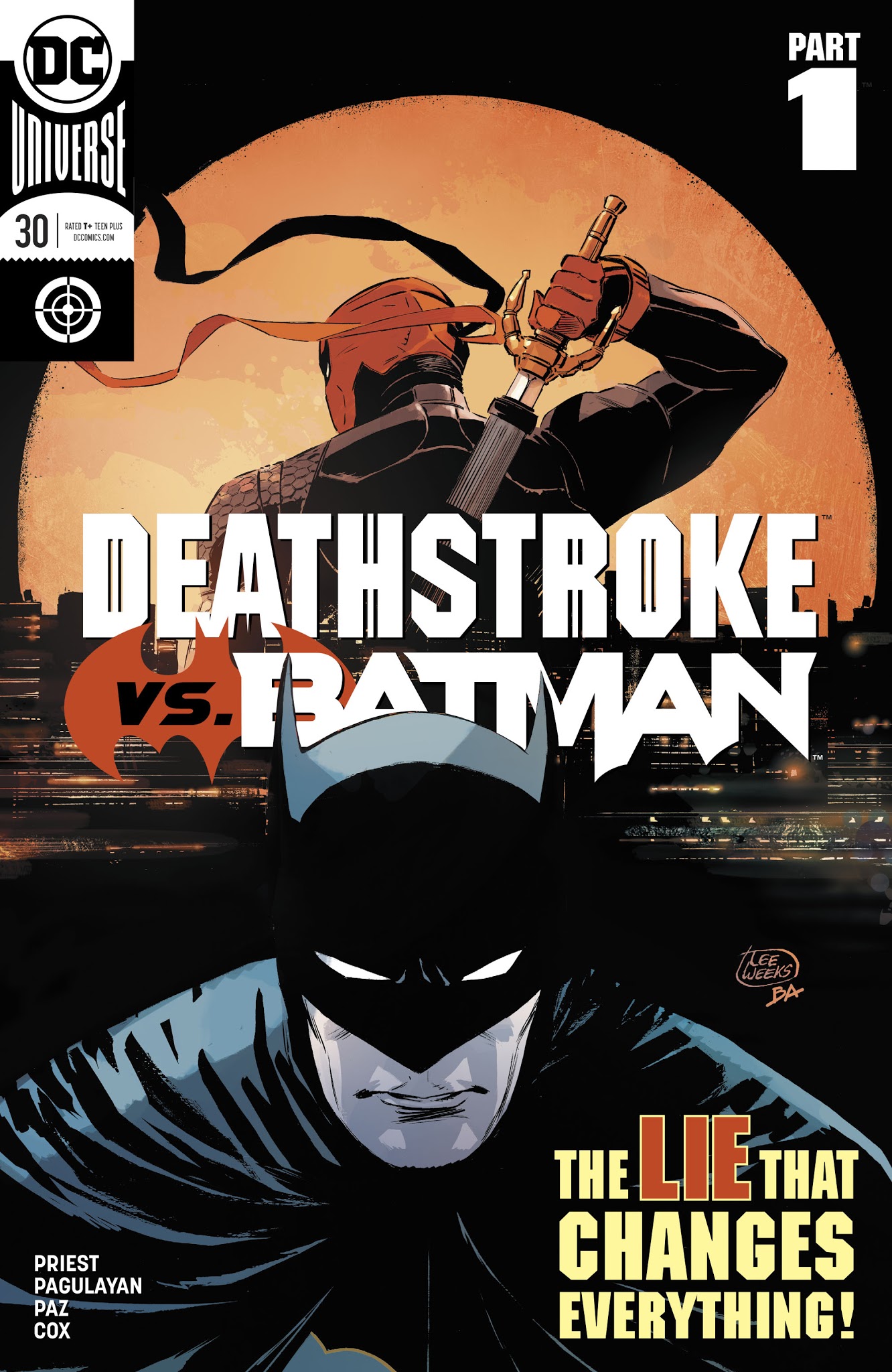 Read online Deathstroke (2016) comic -  Issue #30 - 1