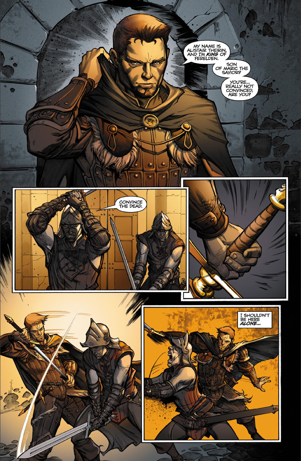 Read online Dragon Age: The Silent Grove comic -  Issue #1 - 4