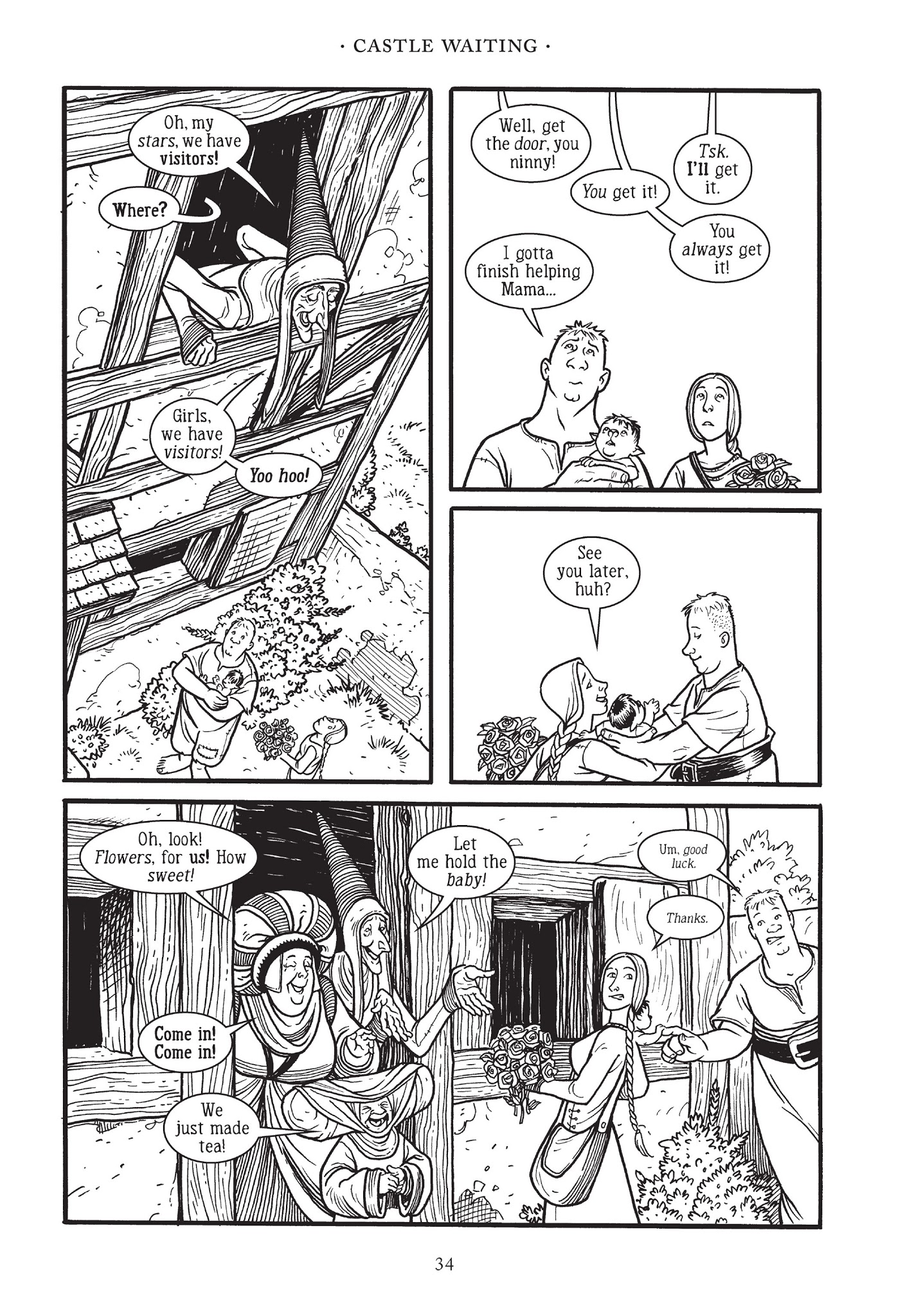 Read online Castle Waiting comic -  Issue # TPB 2 - 36