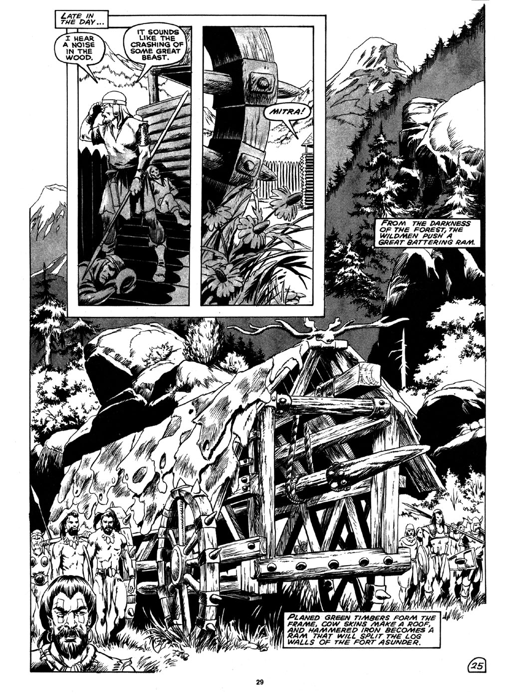 Read online The Savage Sword Of Conan comic -  Issue #163 - 30
