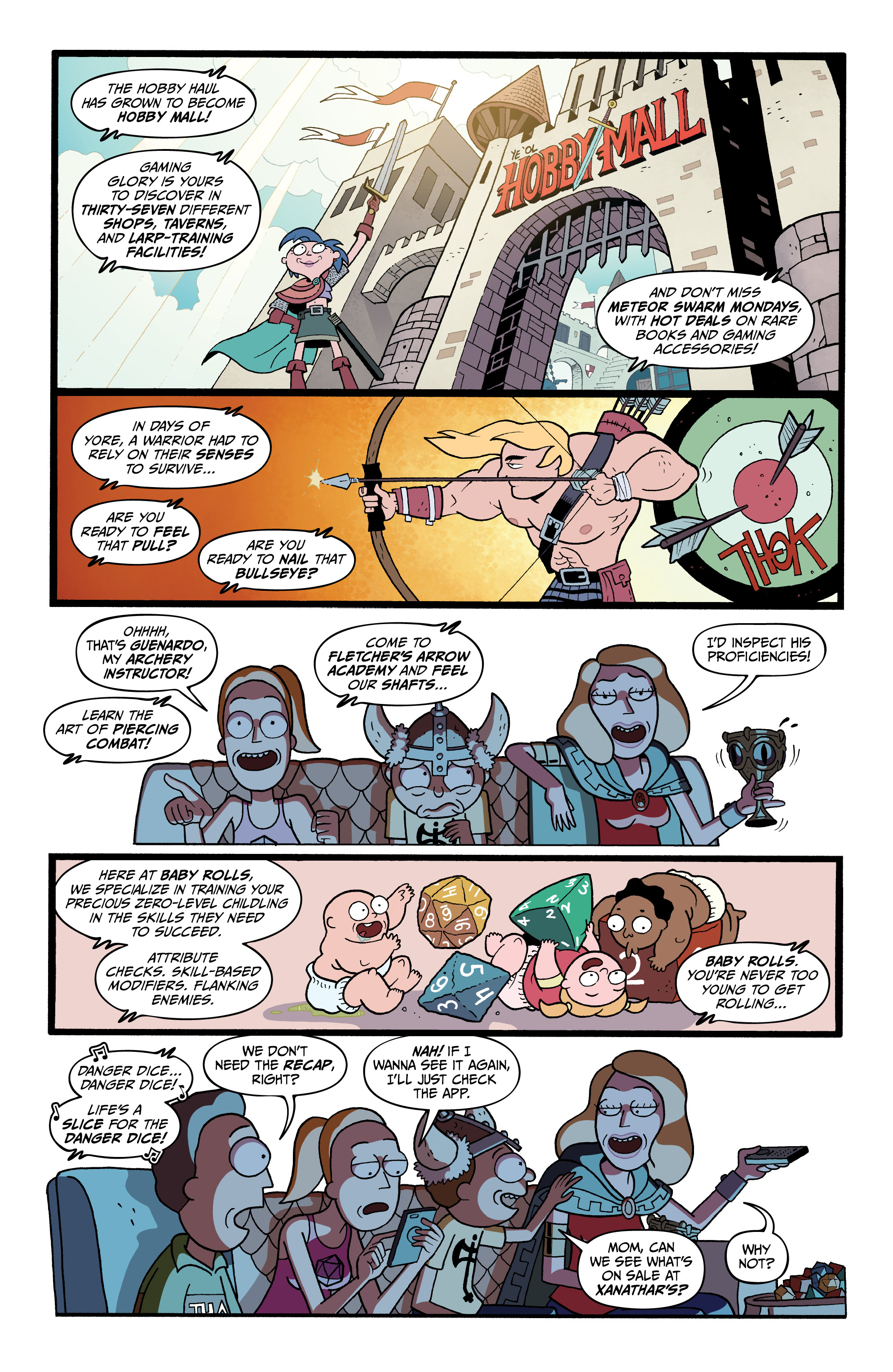 Read online Rick and Morty vs. Dungeons & Dragons II: Painscape comic -  Issue #1 - 5