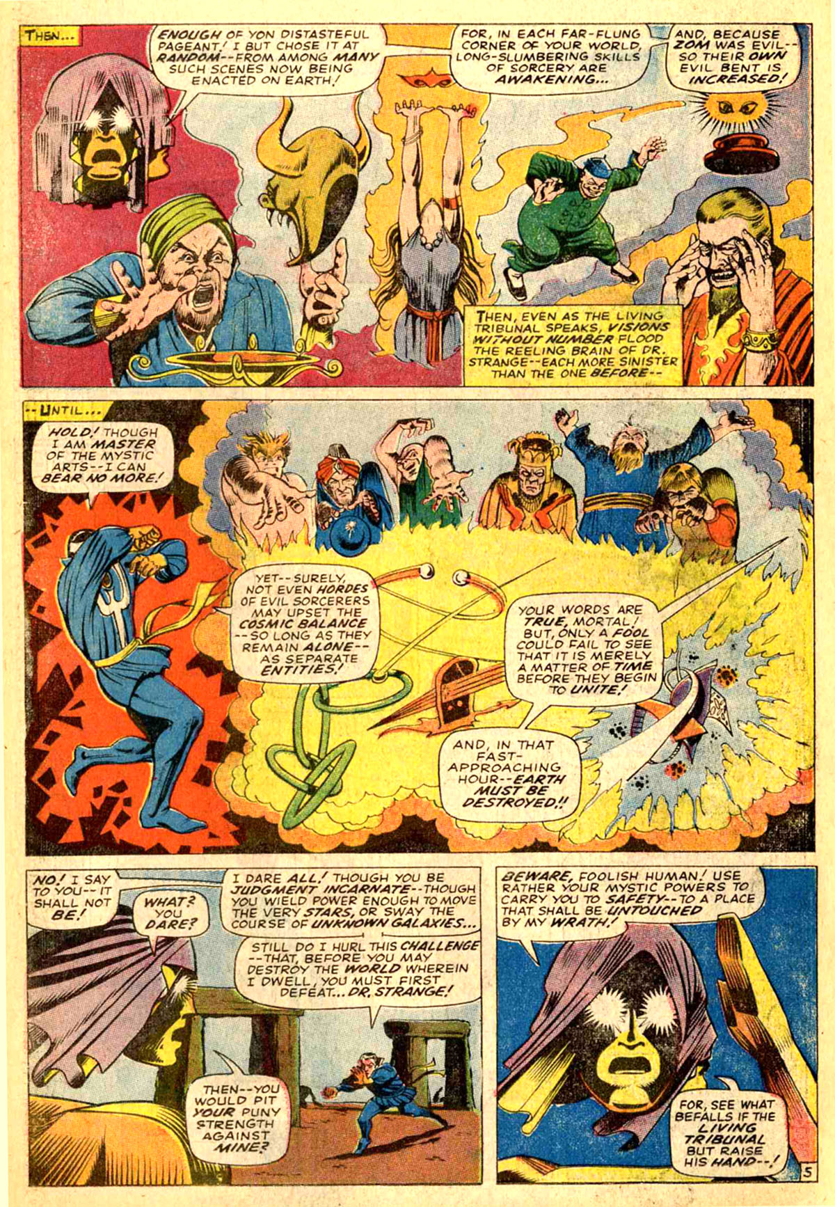 Read online Marvel Masterworks: Doctor Strange comic -  Issue # TPB 2 - 169