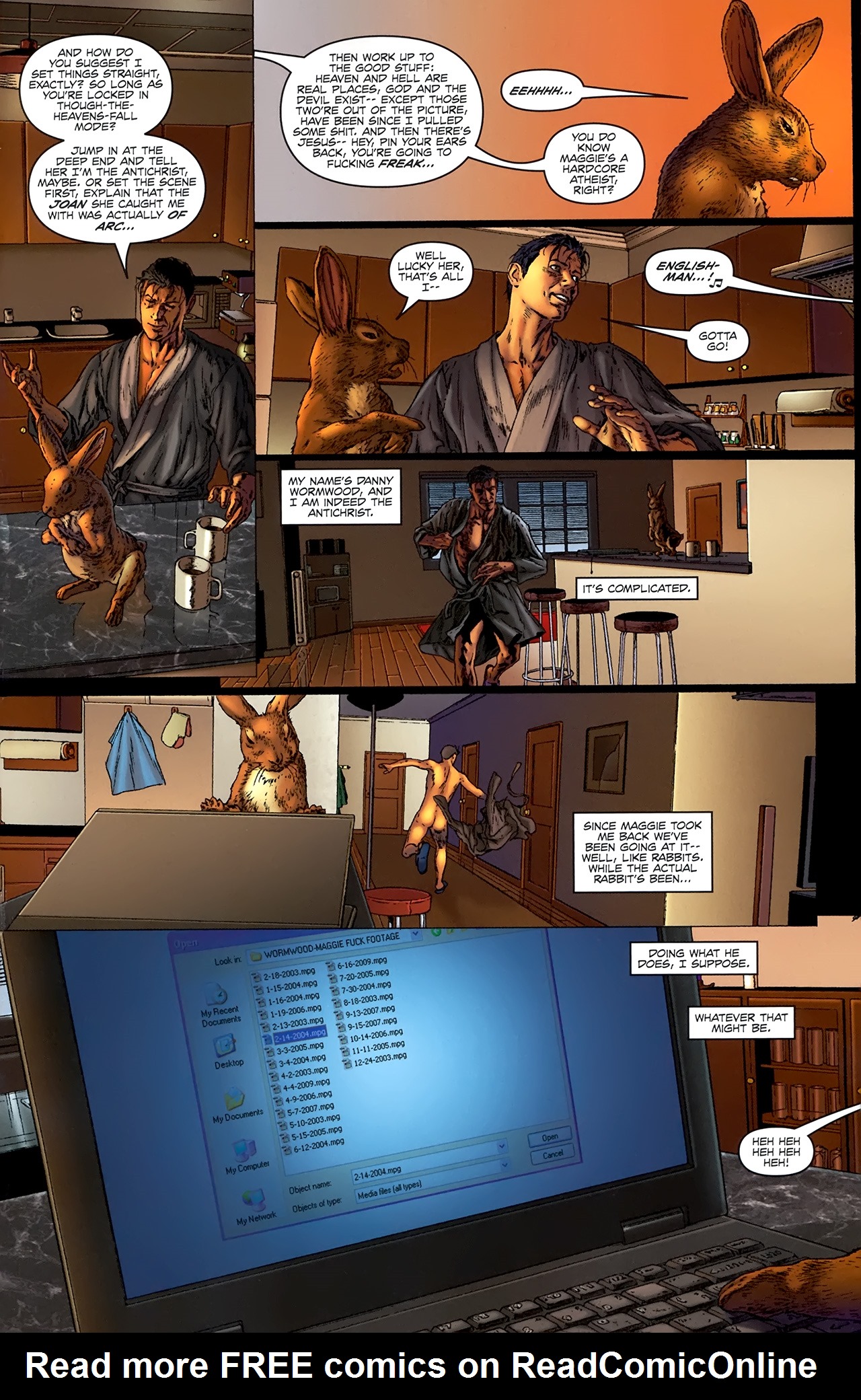 Read online Chronicles of Wormwood: The Last Battle comic -  Issue #1 - 8