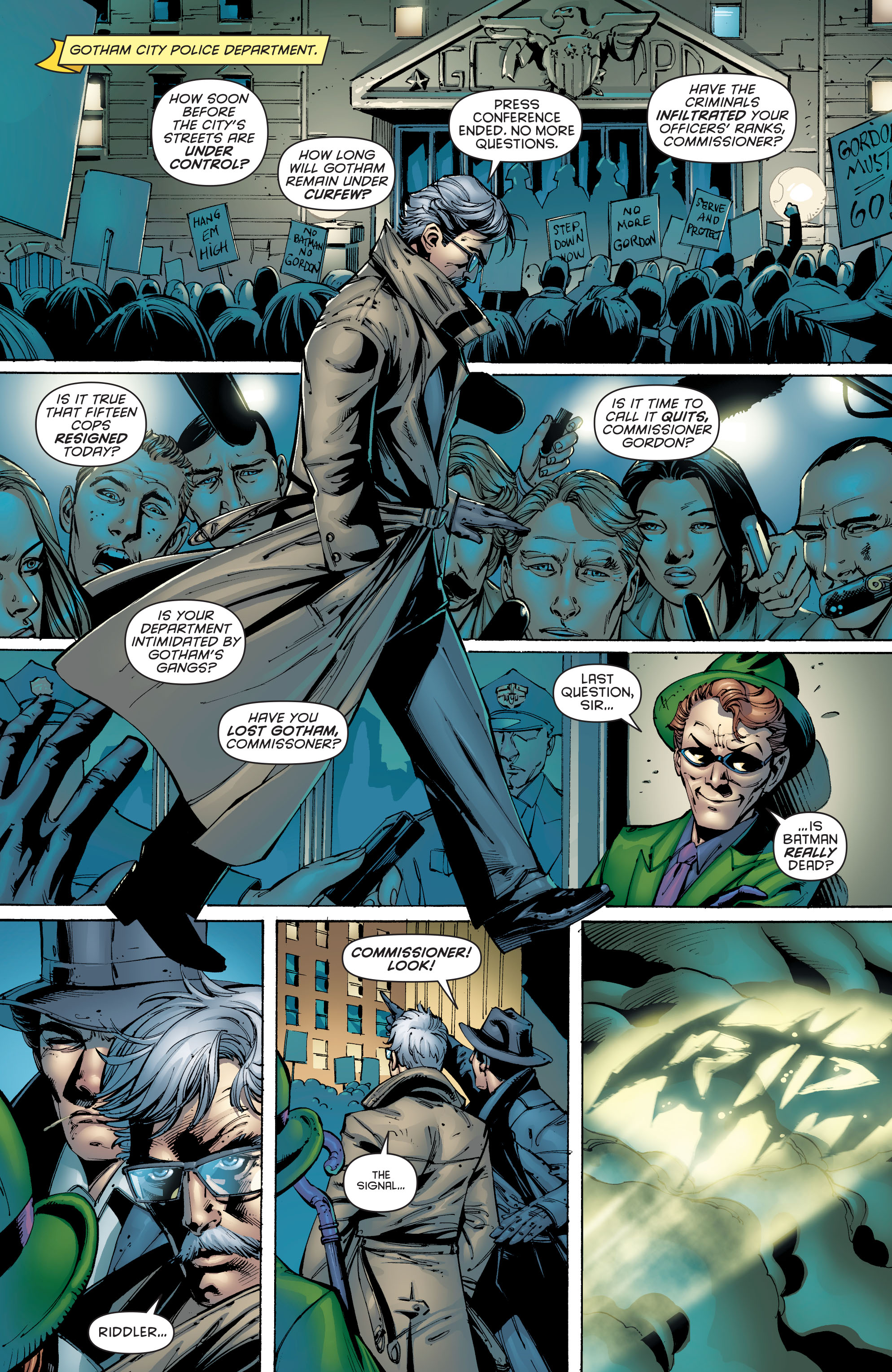 Read online Batman: Battle for the Cowl comic -  Issue #1 - 13