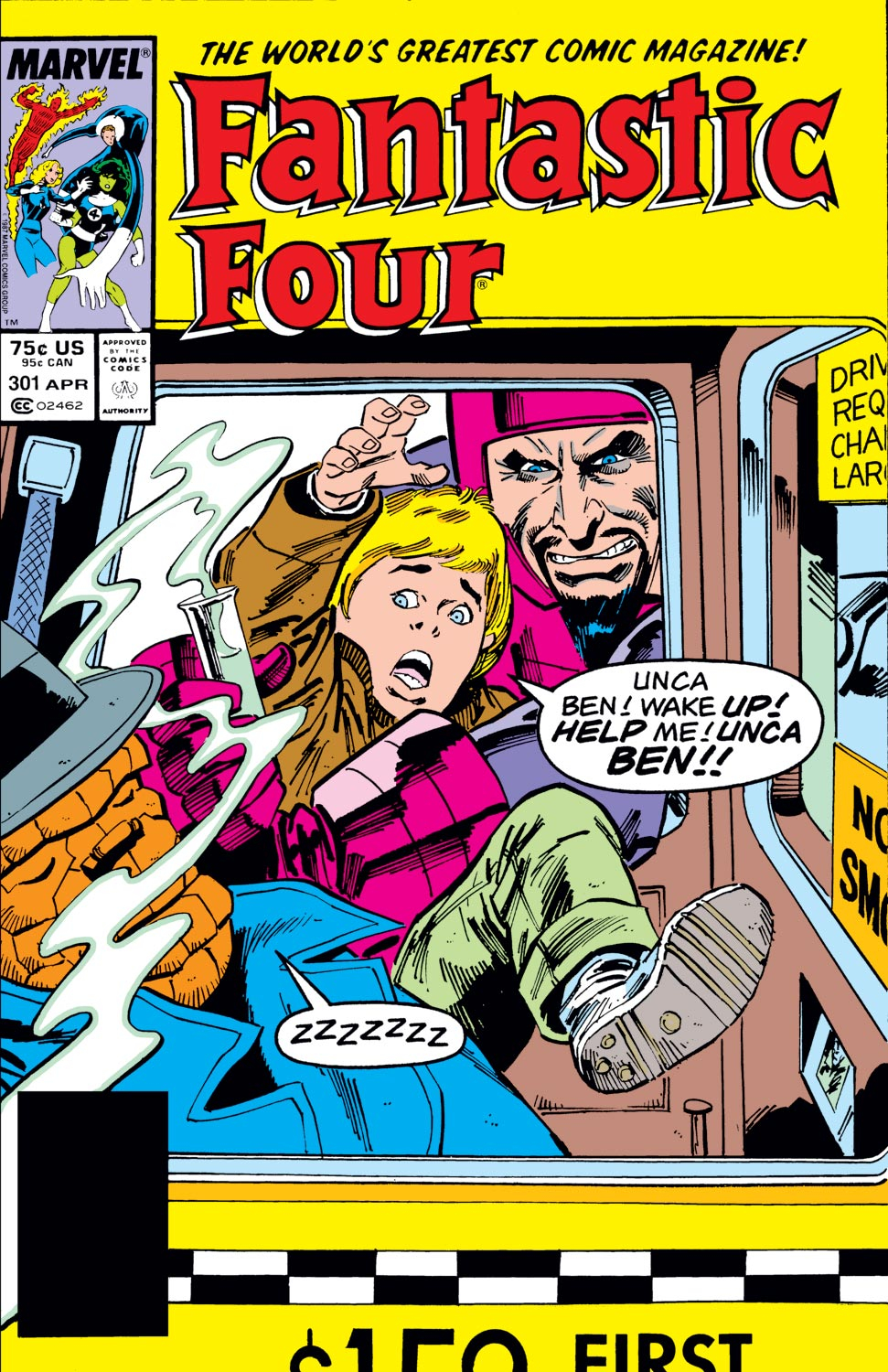 Read online Fantastic Four (1961) comic -  Issue #301 - 1