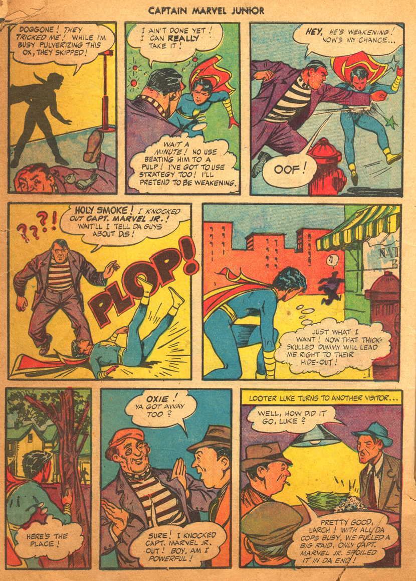 Read online Captain Marvel, Jr. comic -  Issue #44 - 24