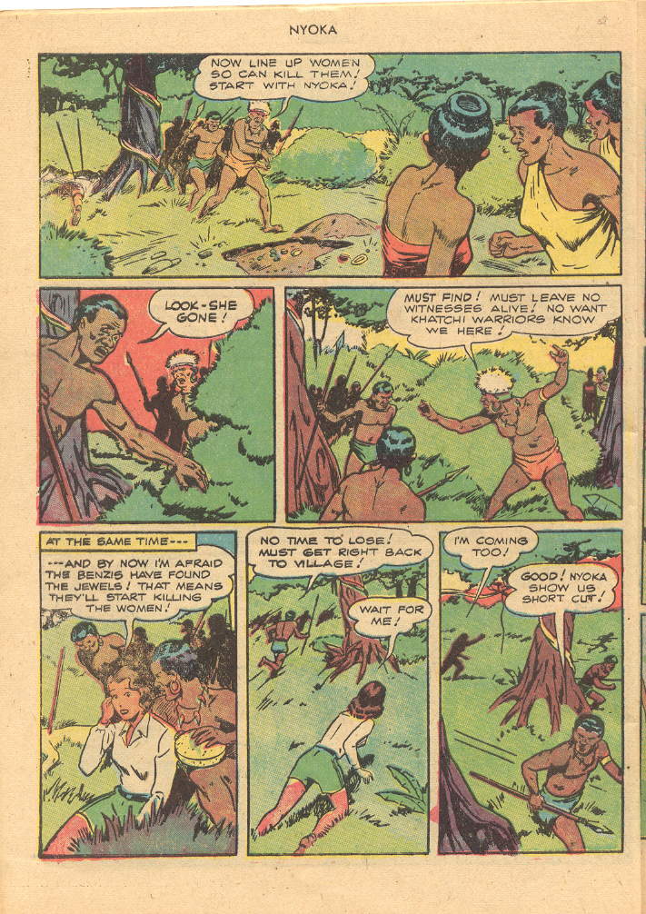 Read online Nyoka the Jungle Girl (1945) comic -  Issue #21 - 30