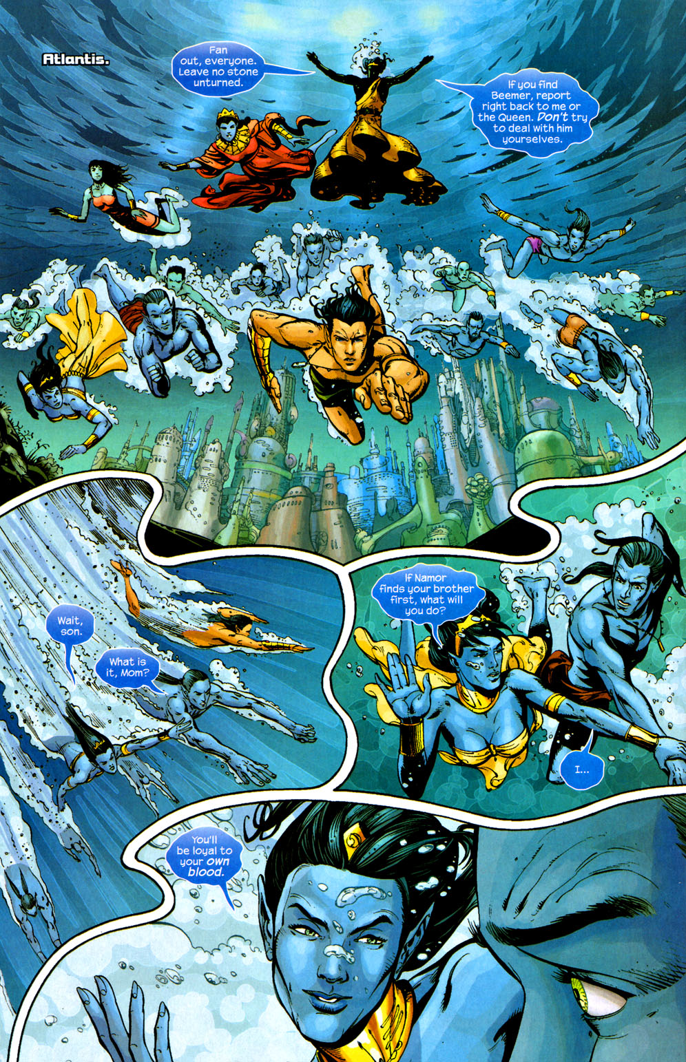 Read online Namor comic -  Issue #10 - 11