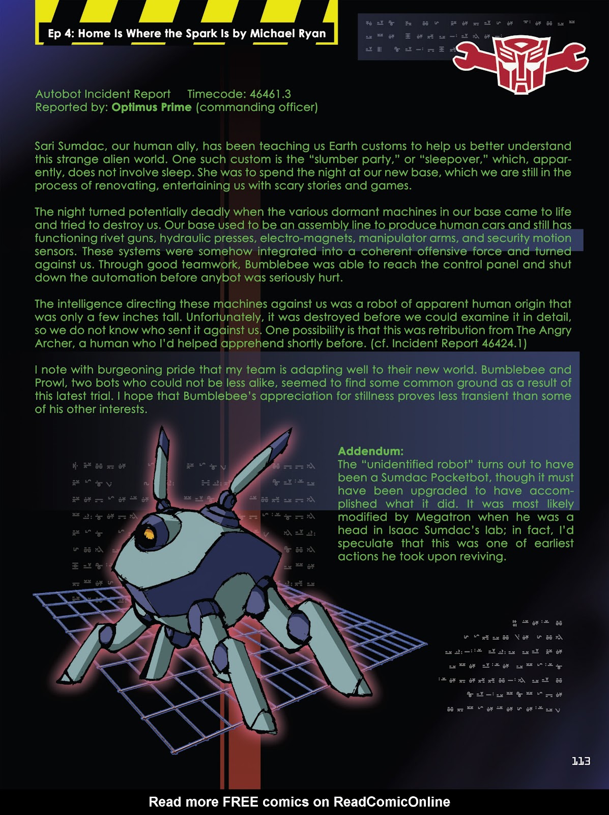 Transformers Animated: The Allspark Almanac issue TPB 1 - Page 114
