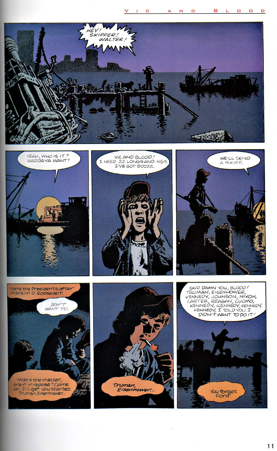 Read online Vic and Blood comic -  Issue # TPB - 12
