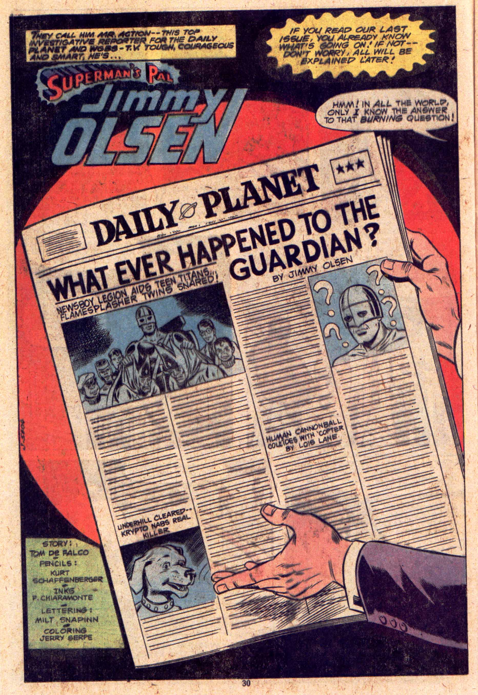 Read online The Superman Family comic -  Issue #192 - 30