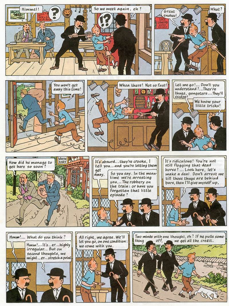 Read online The Adventures of Tintin comic -  Issue #7 - 38