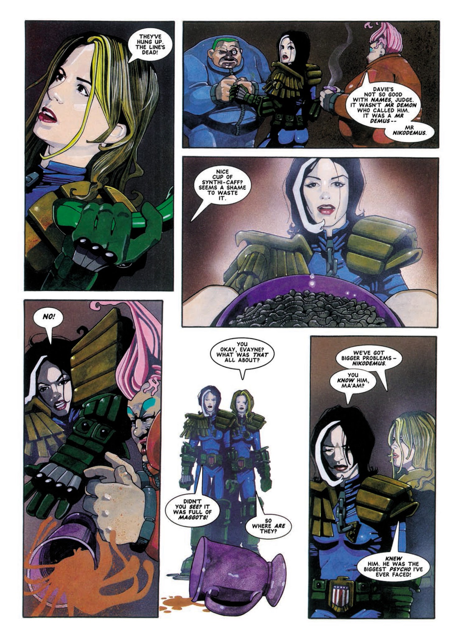 Read online Judge Anderson: The Psi Files comic -  Issue # TPB 4 - 9