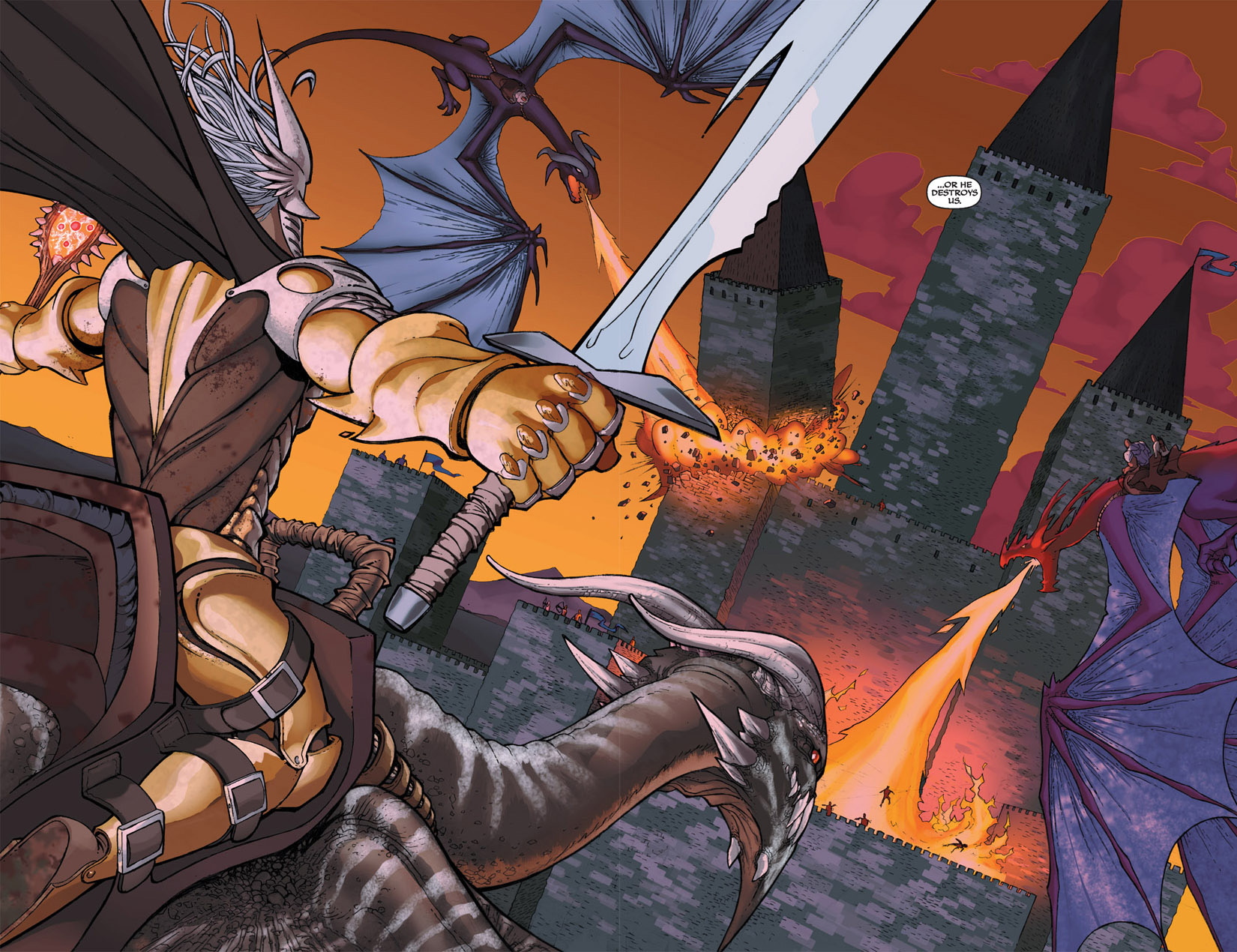Read online Michael Turner's Soulfire: Dying Of The Light comic -  Issue #4 - 12