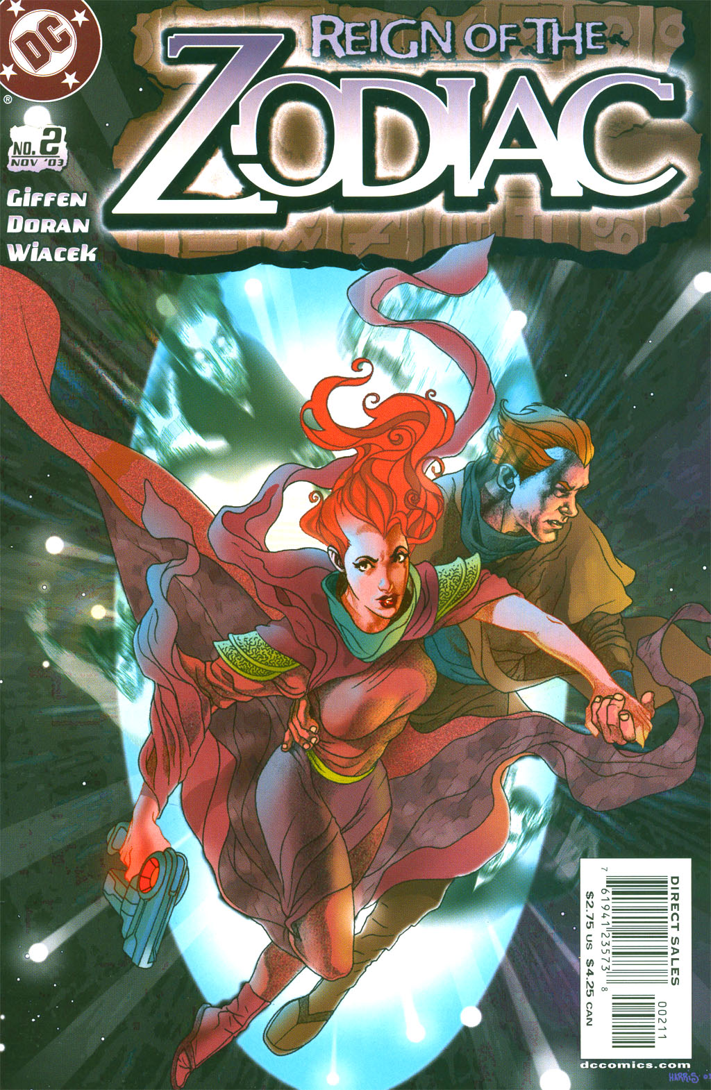 Read online Reign of the Zodiac comic -  Issue #2 - 1