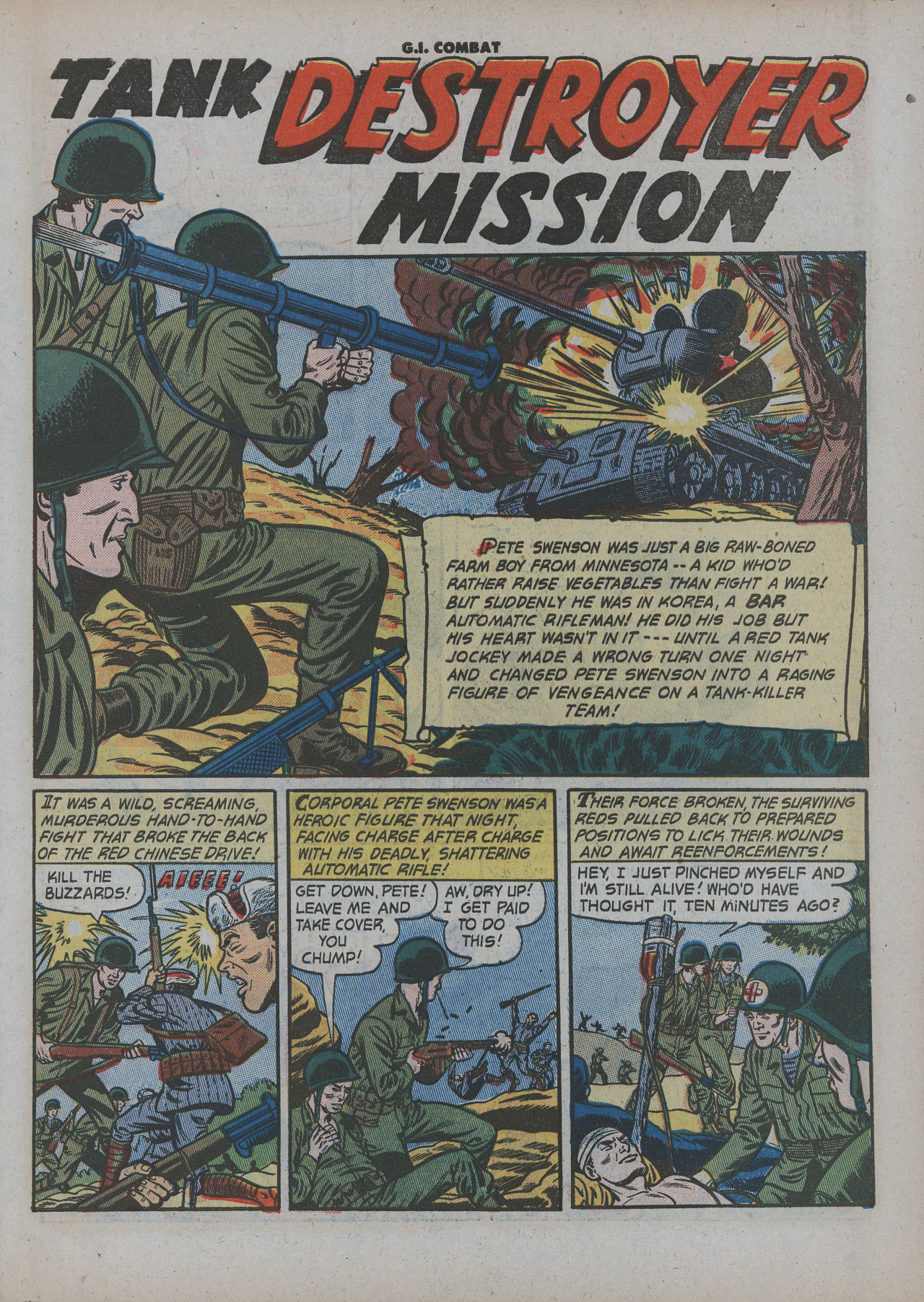 Read online G.I. Combat (1952) comic -  Issue #7 - 28