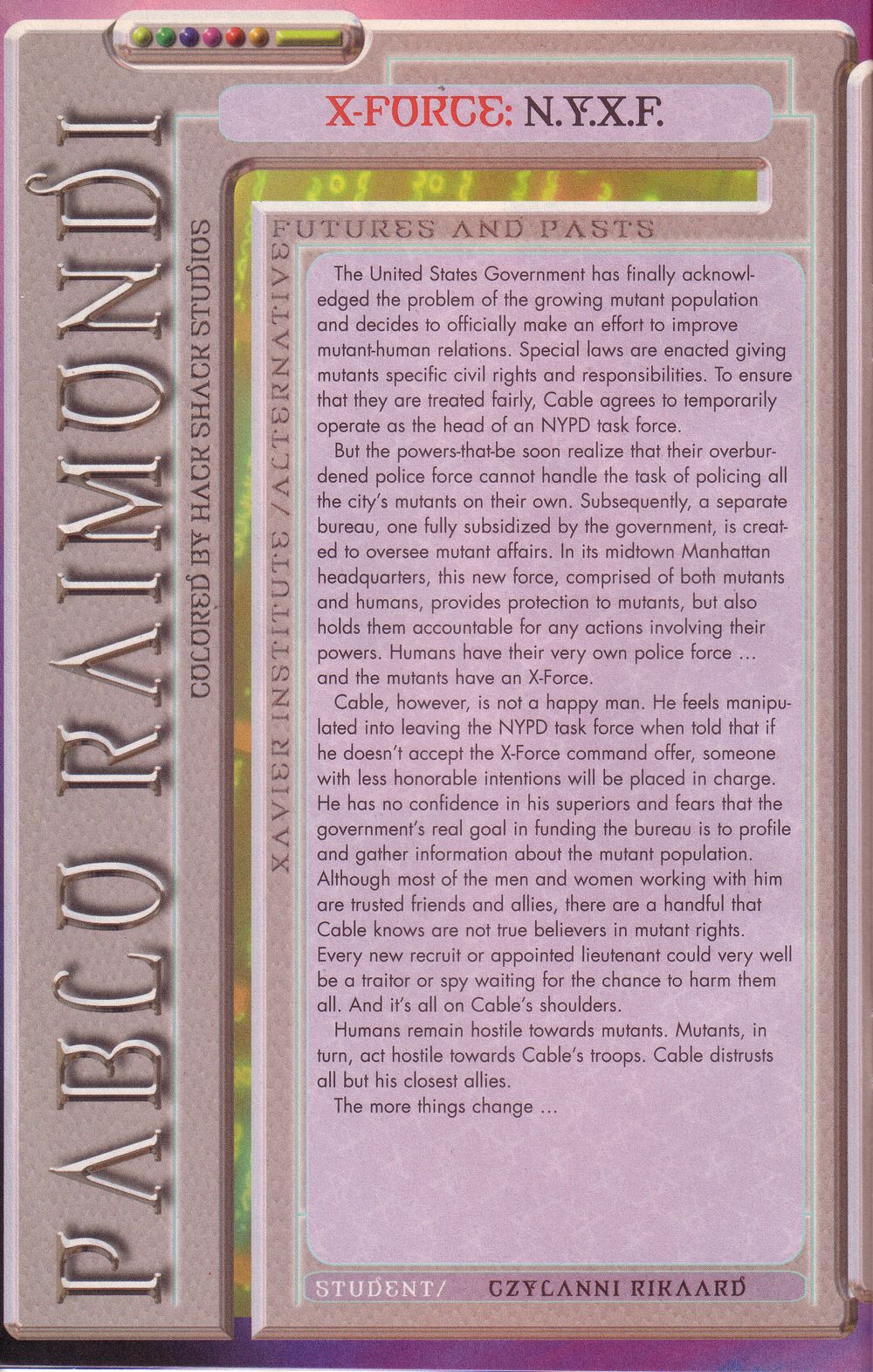 Read online X-Men: Millennial Visions comic -  Issue #2 - 16