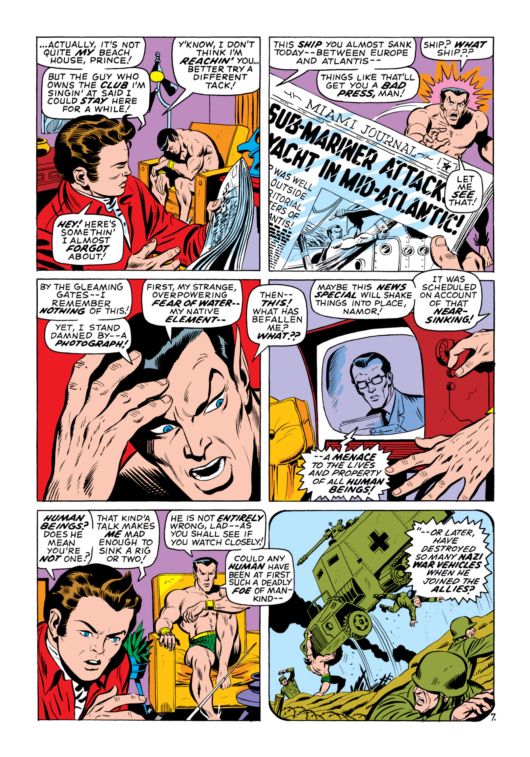 Read online Marvel Masterworks: The Sub-Mariner comic -  Issue # TPB 5 (Part 2) - 8