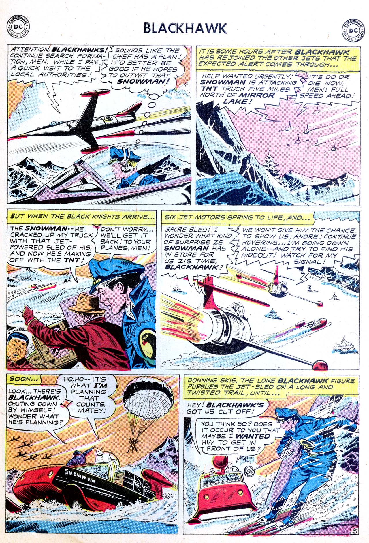 Read online Blackhawk (1957) comic -  Issue #134 - 7