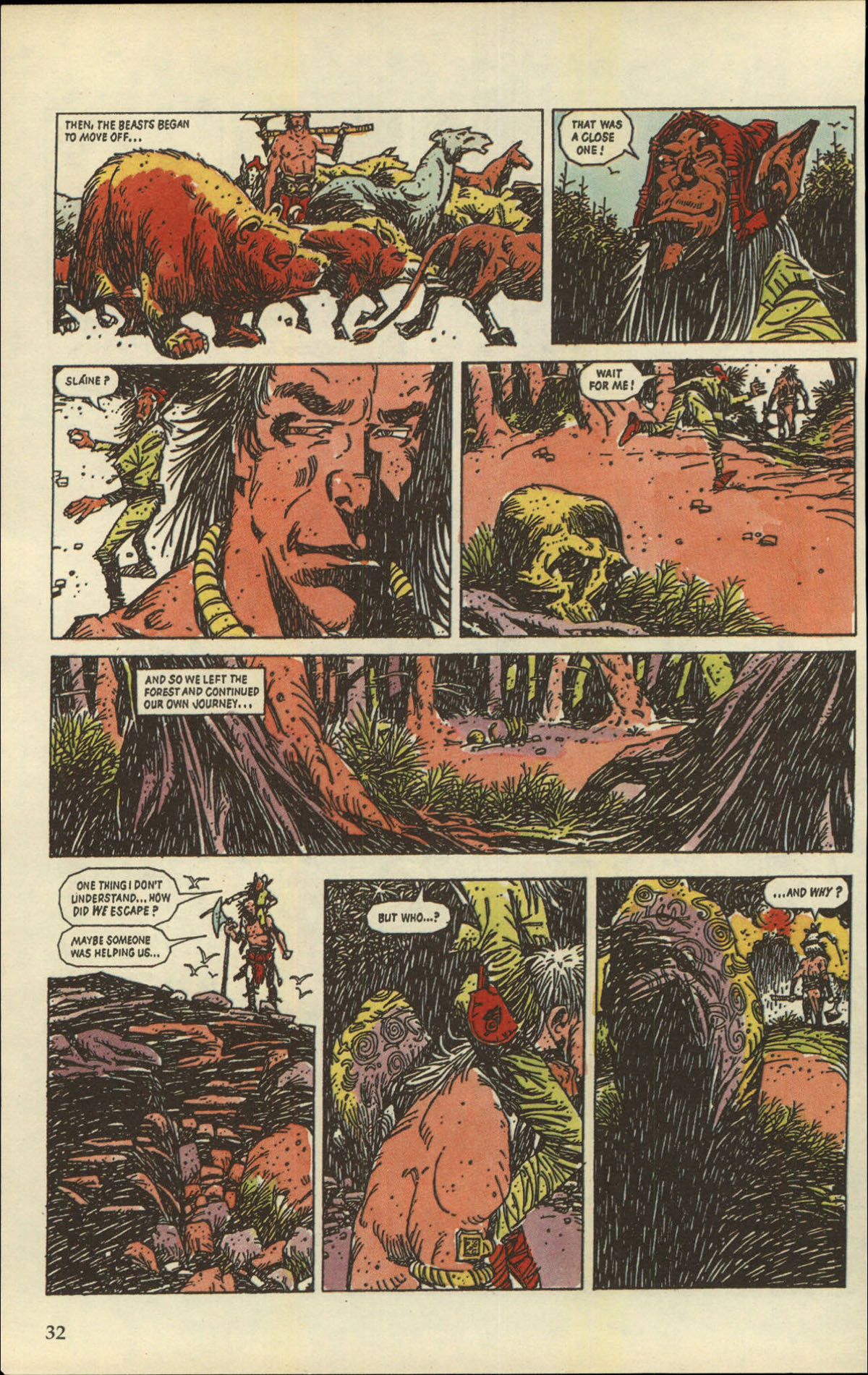 Read online Slaine The Berserker comic -  Issue #3 - 34