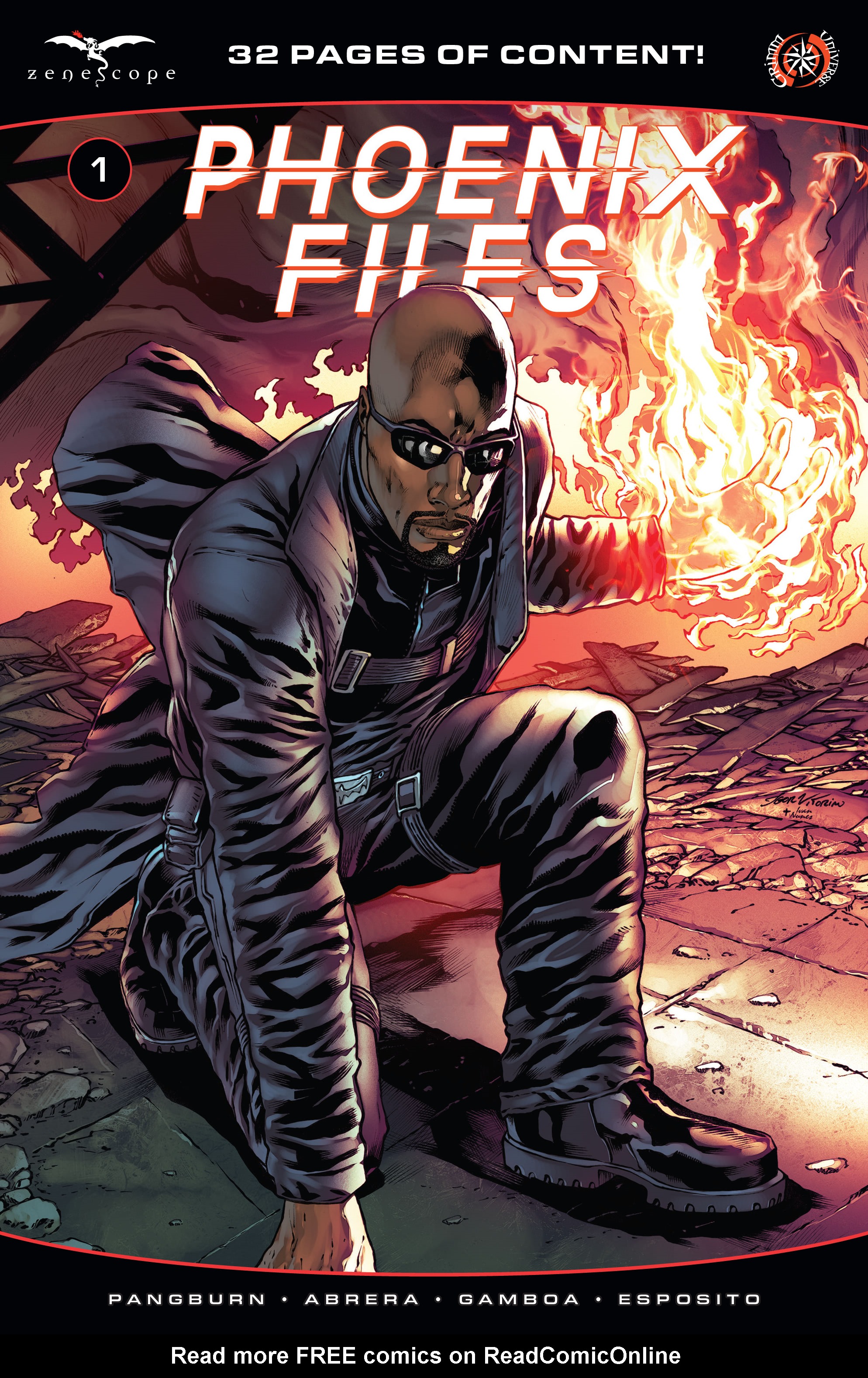 Read online Phoenix Files comic -  Issue #1 - 1